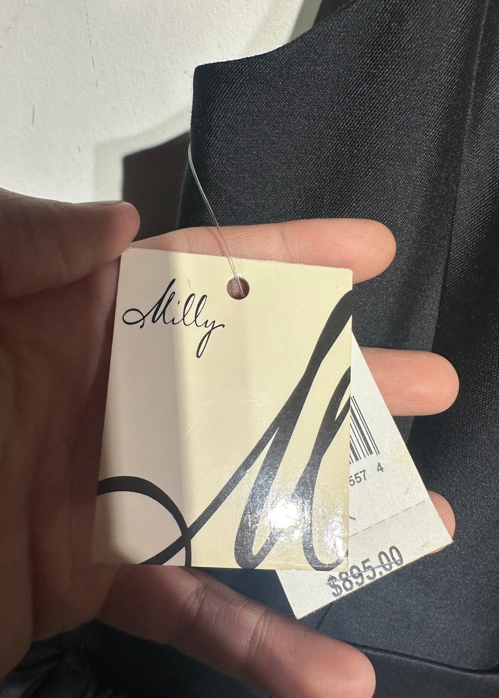 Milly Vintage Black Dress XS