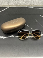 GUCCI TORTISESHELL WHITE FRAME SHADES