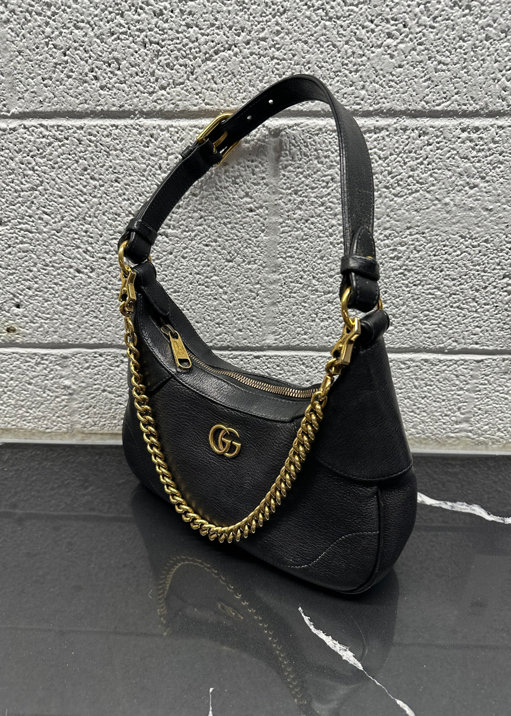 Gucci Aphrodite Leather Crossbody