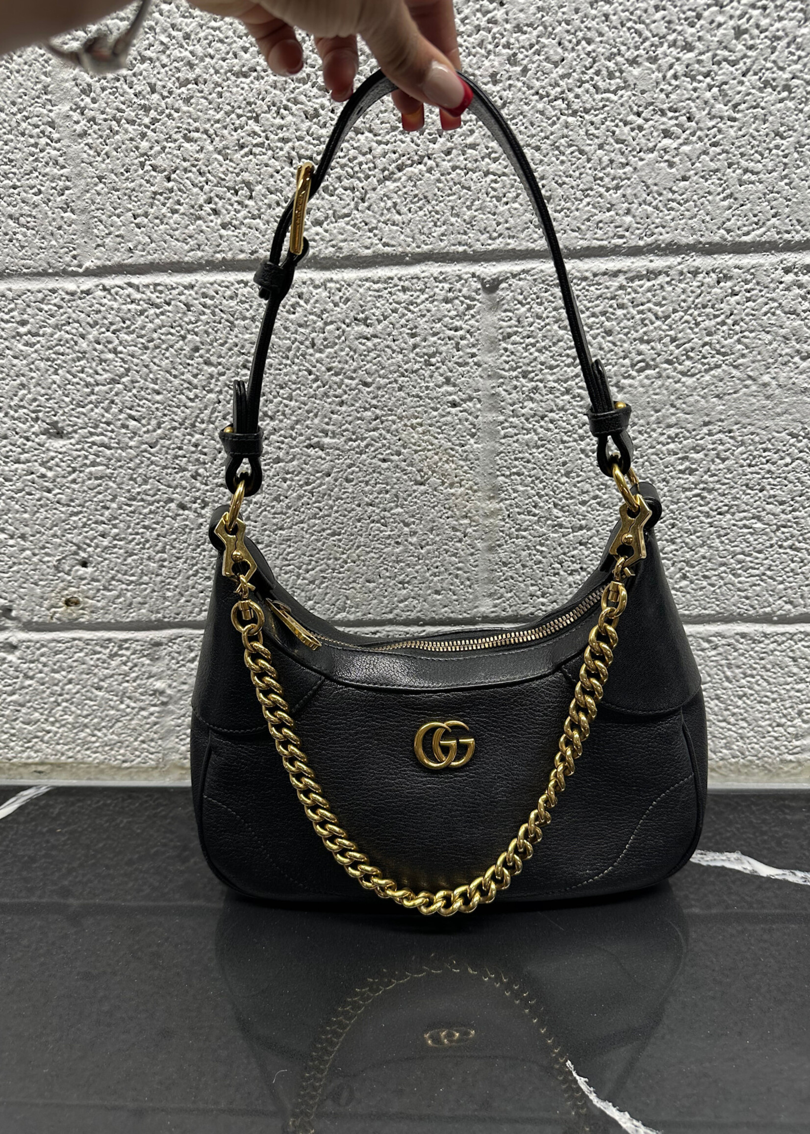 Gucci Aphrodite Leather Crossbody