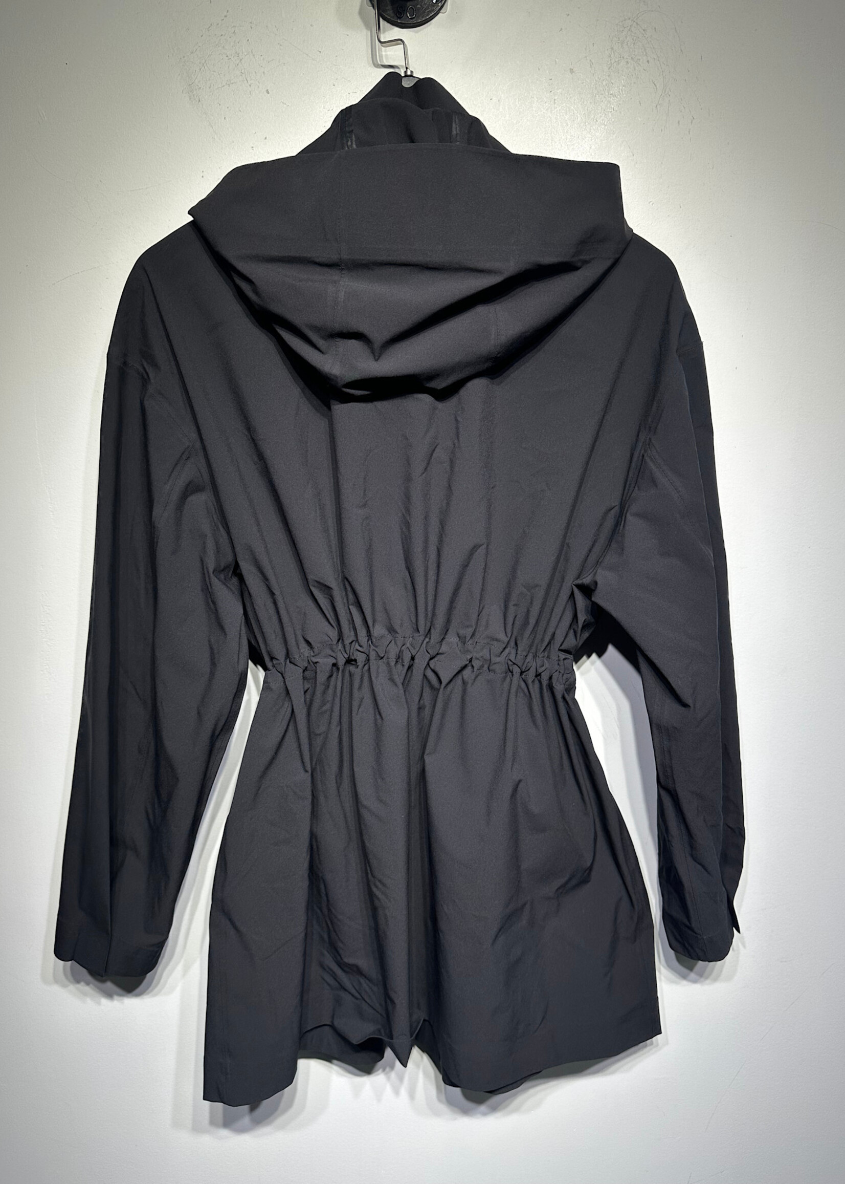 Goelia Black Long Rain Coat Fem L