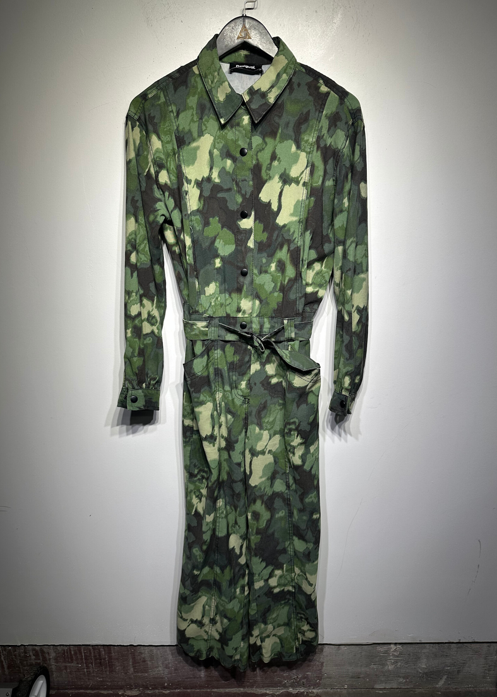 Desigual Camo Jumpsuit L