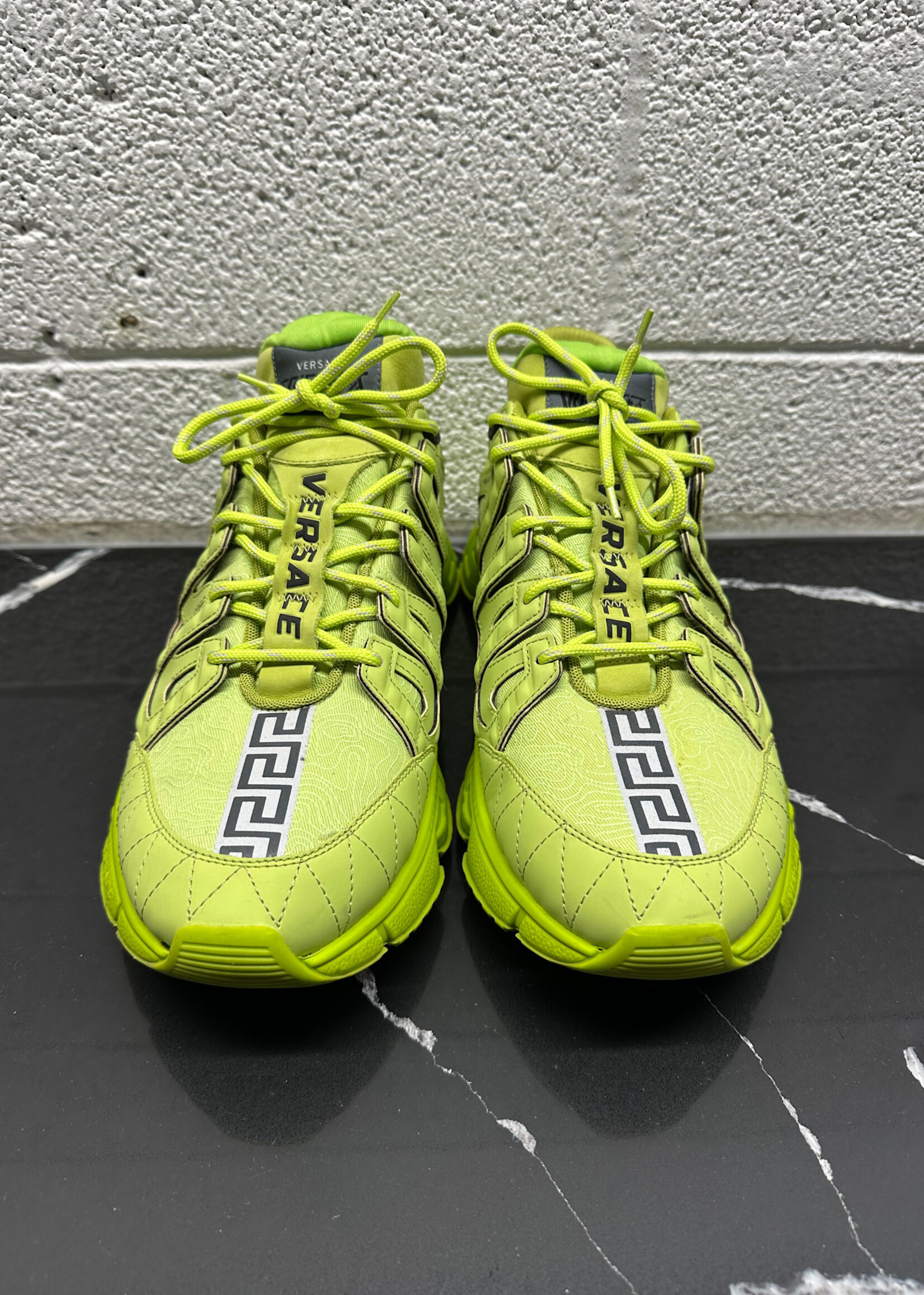 Versace Trigreca Neon Green Runners 45/12