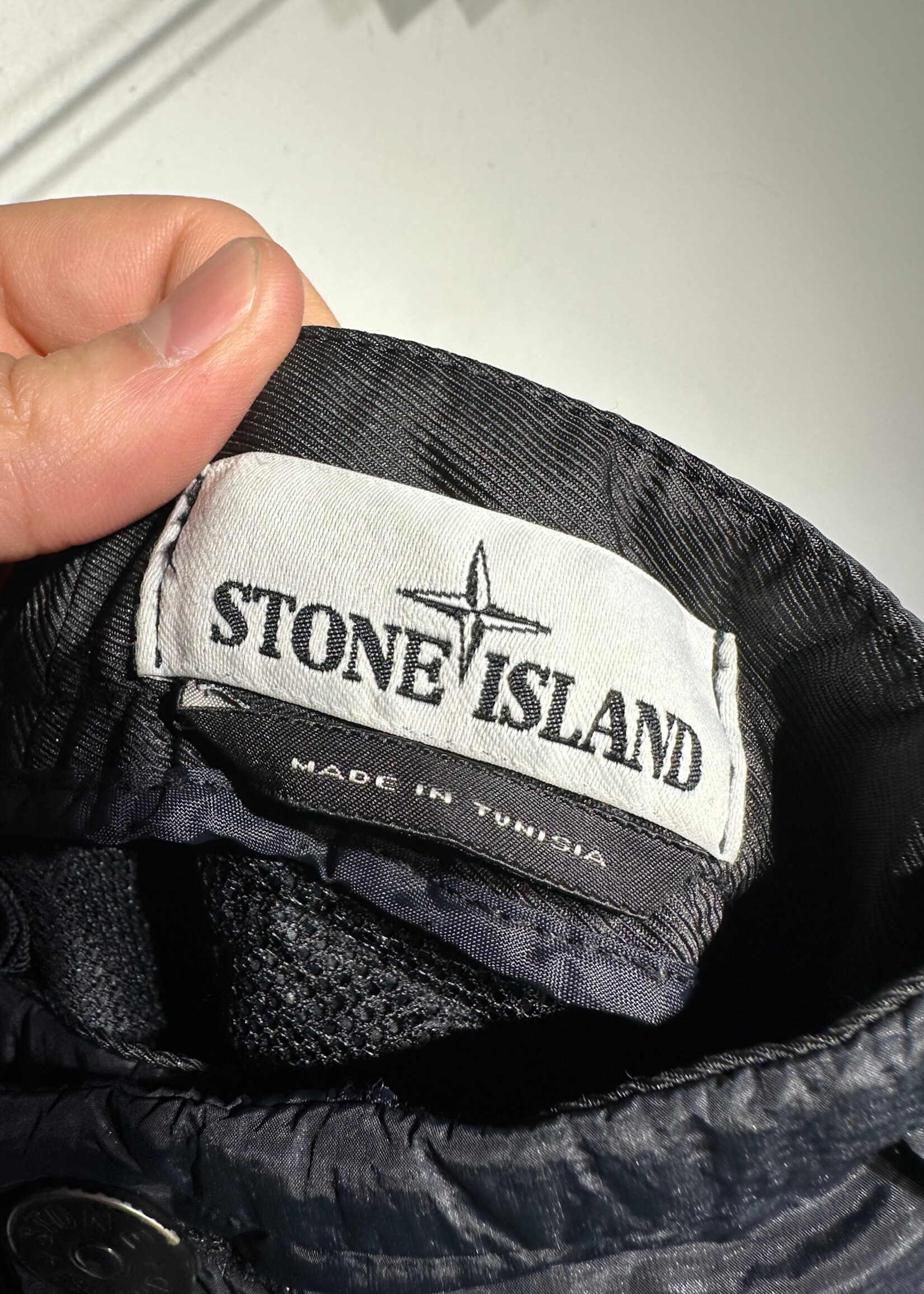 Stone Island Black Nylon Pants Masc 33
