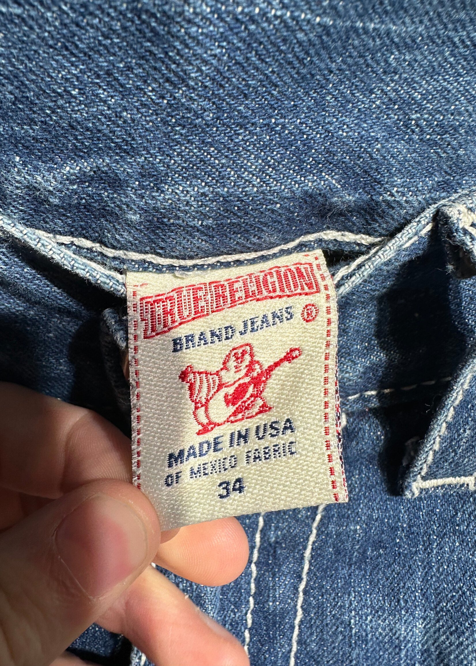 True Religion Billy Distressed Jeans Masc 34