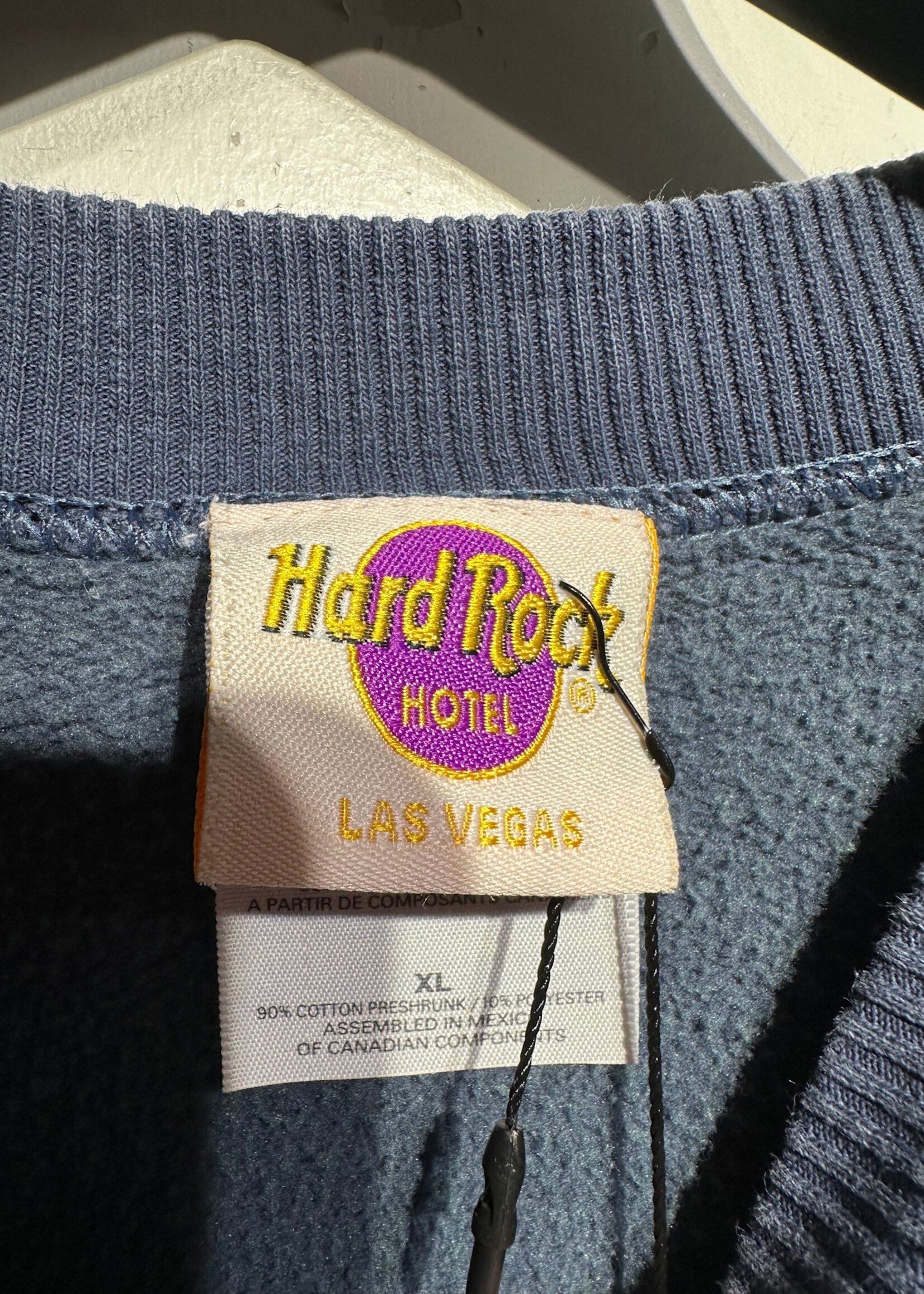 Hard Rock Las Vegas Blue Sweater XL