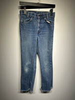 1975 Levi's Cropped Orange Tabs As Is 28"