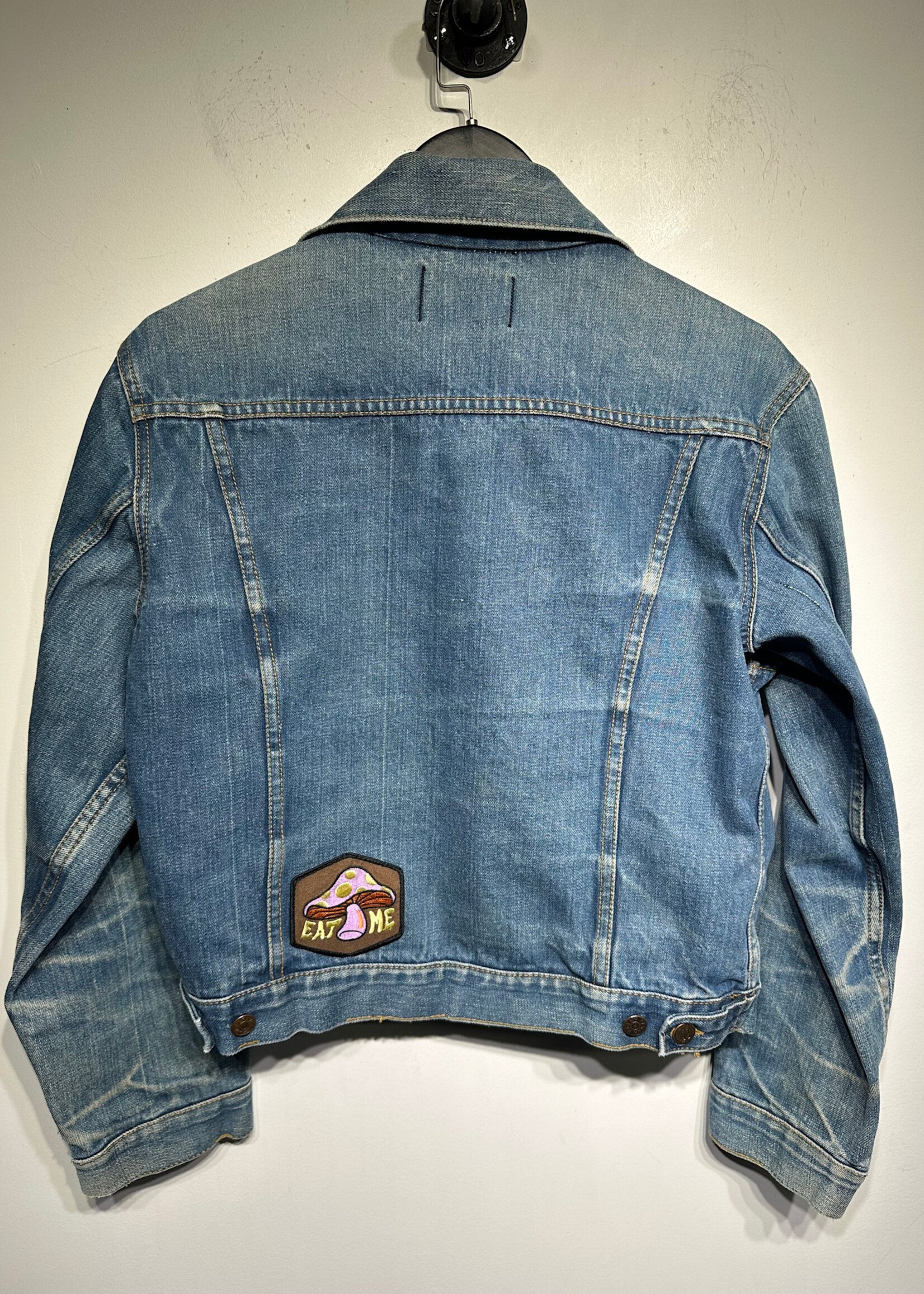 Farah Vintage Denim Patches Jacket Fem M