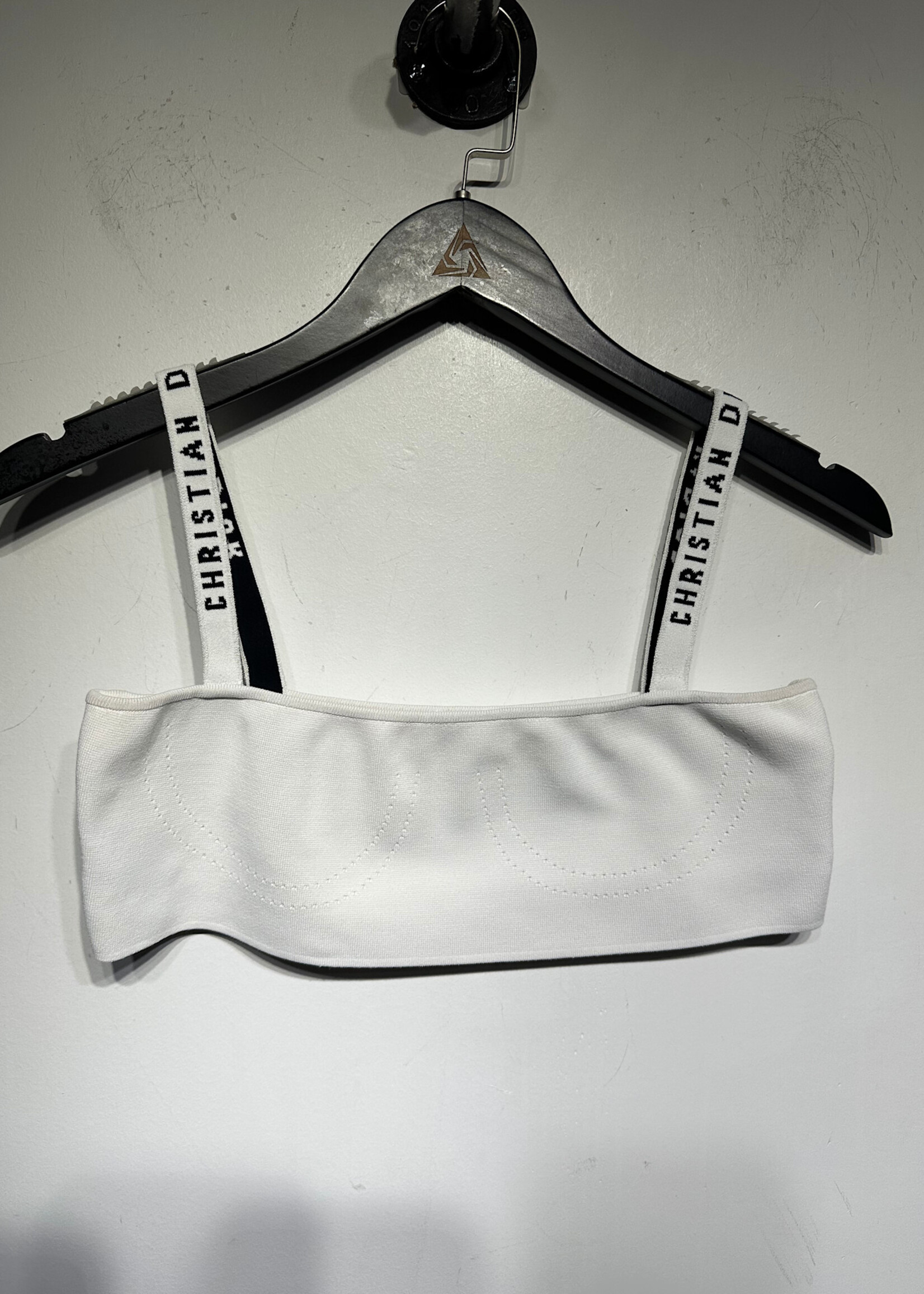 Christian Dior White Bralette 2 M