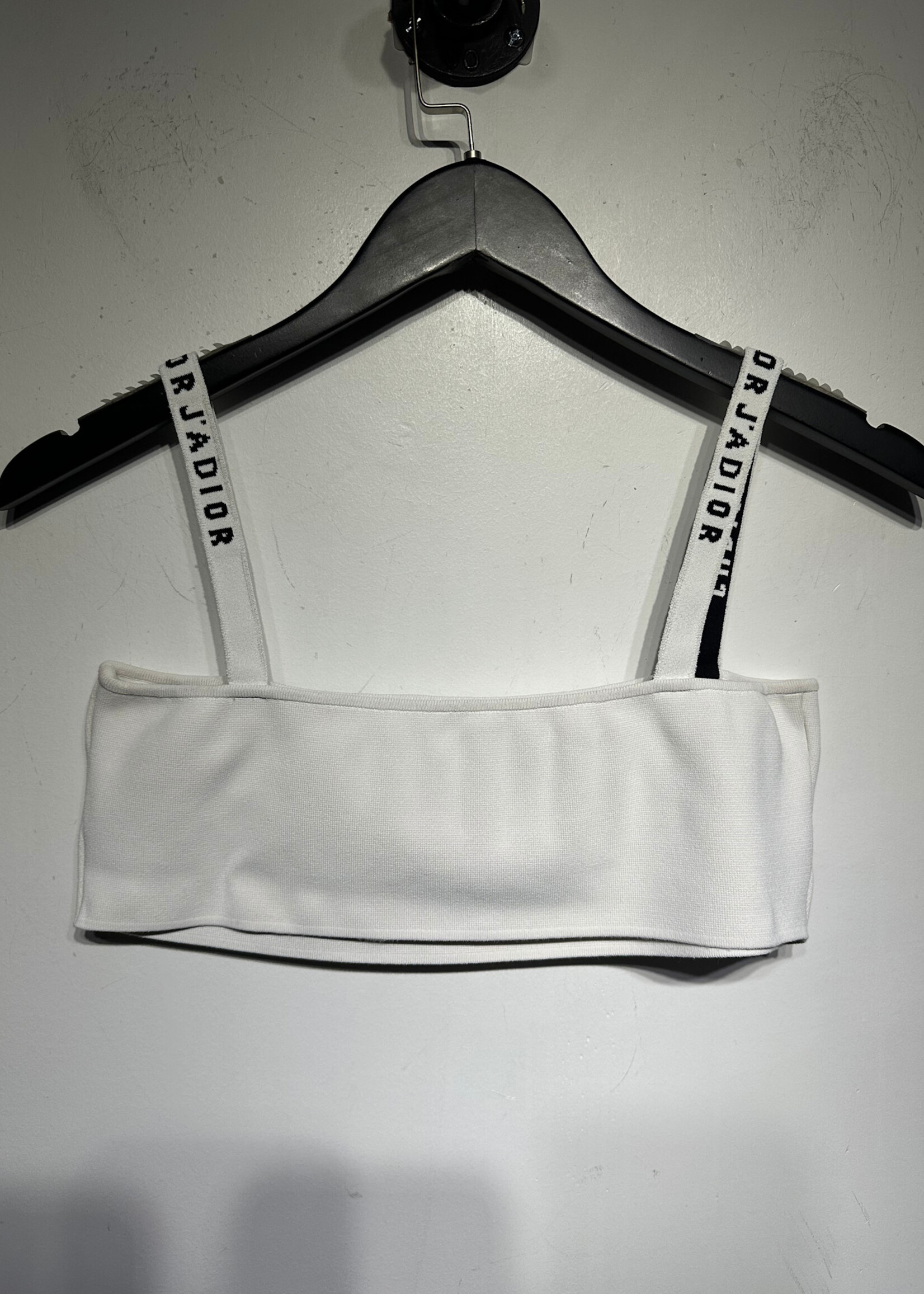 Christian Dior White Bralette 2 M