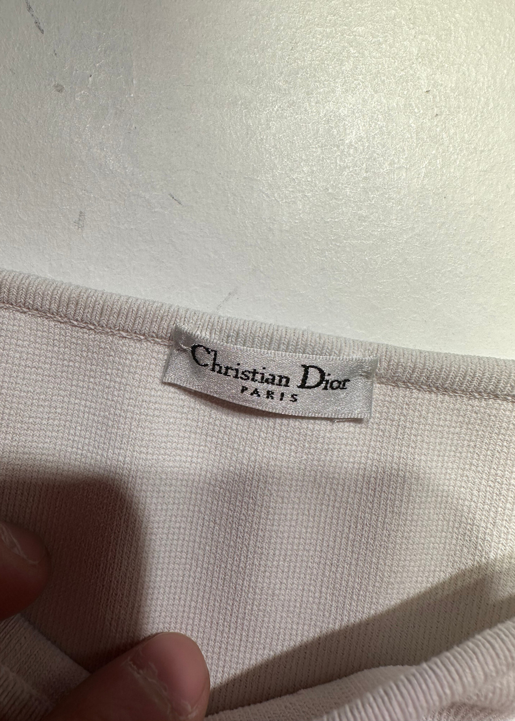 Christian Dior White Bralette 2 M