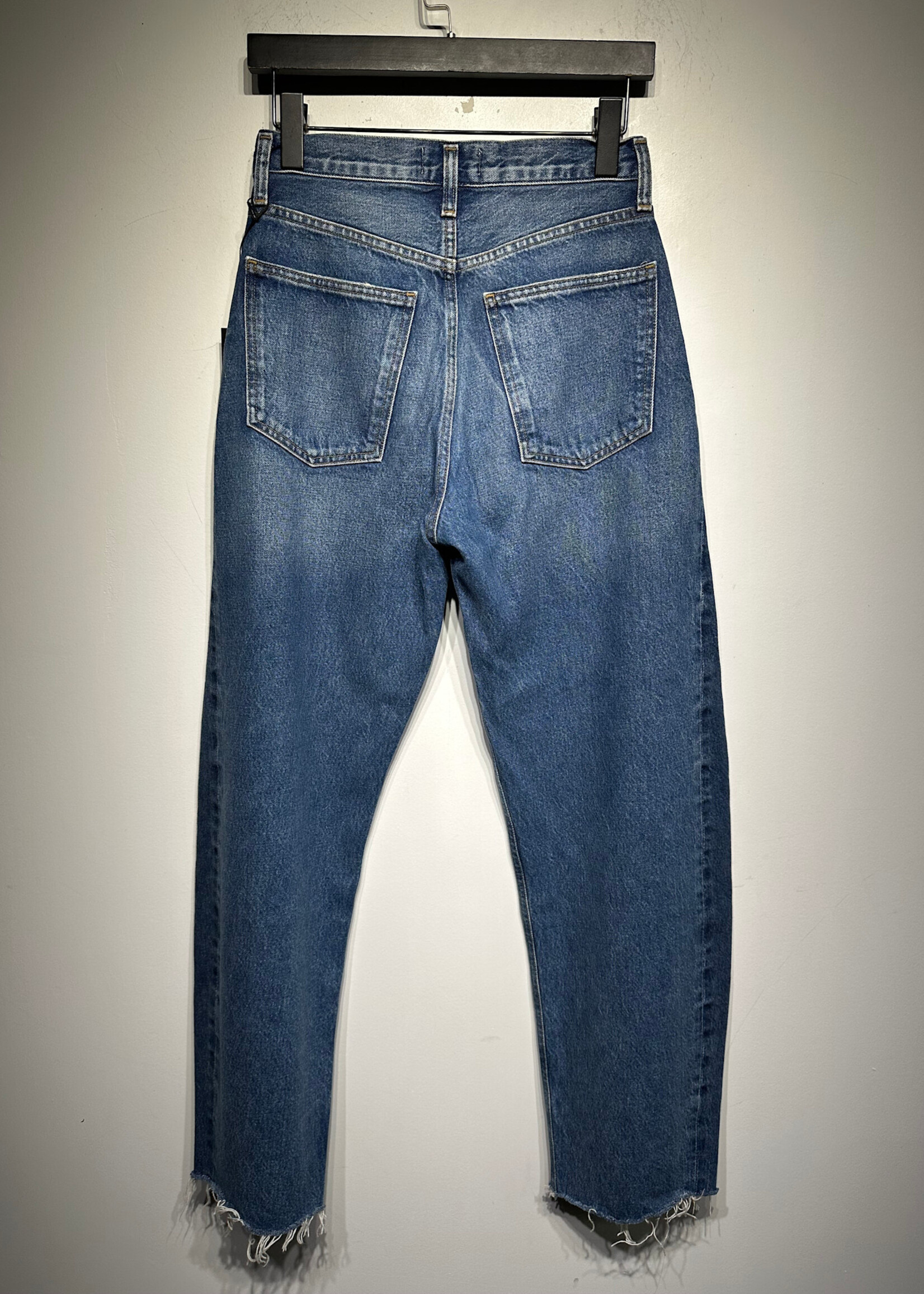 Agolde Two Tone Wash Denim Fem 25