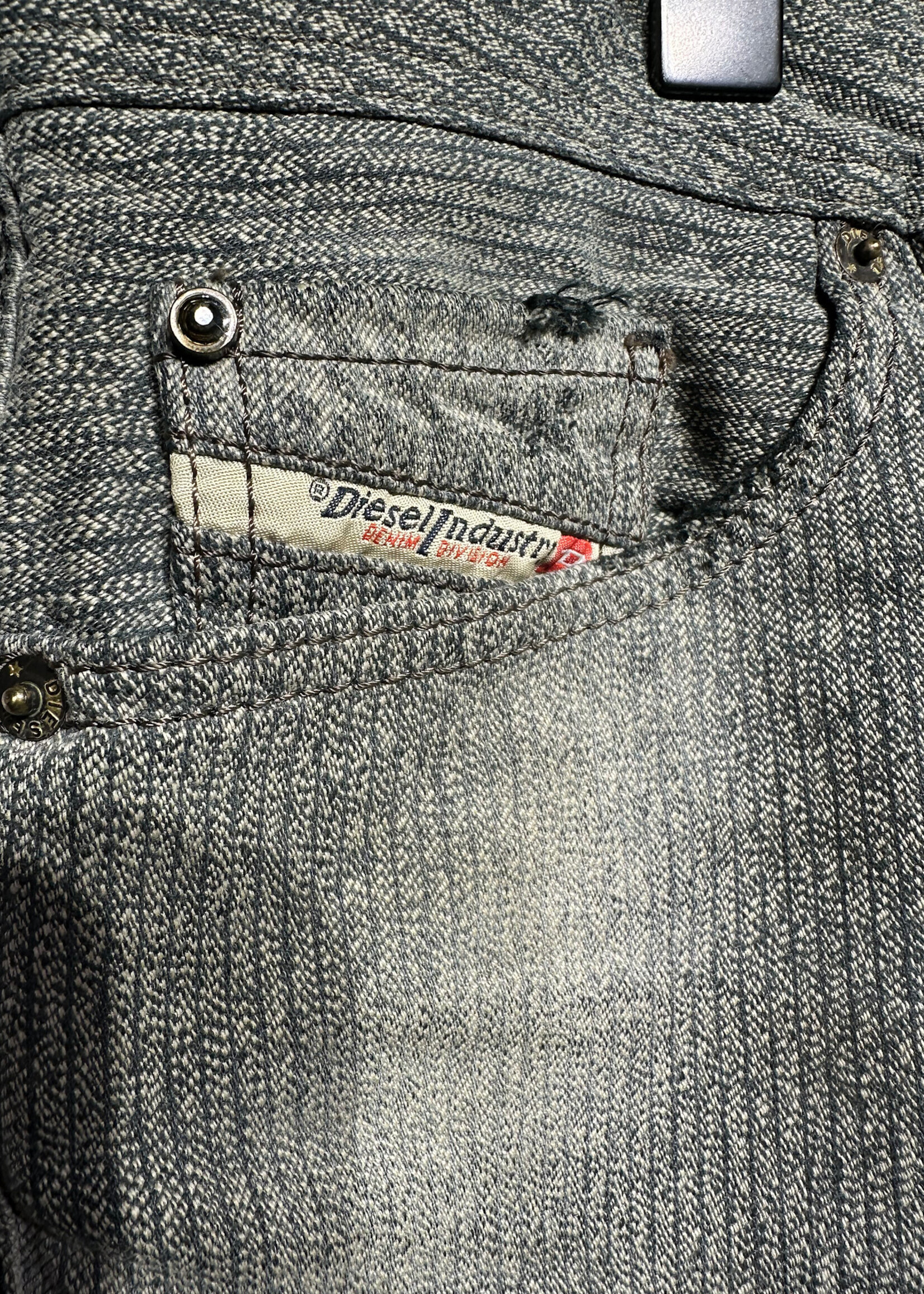 Diesel Safado Slim Straight Green Jeans AS IS 31