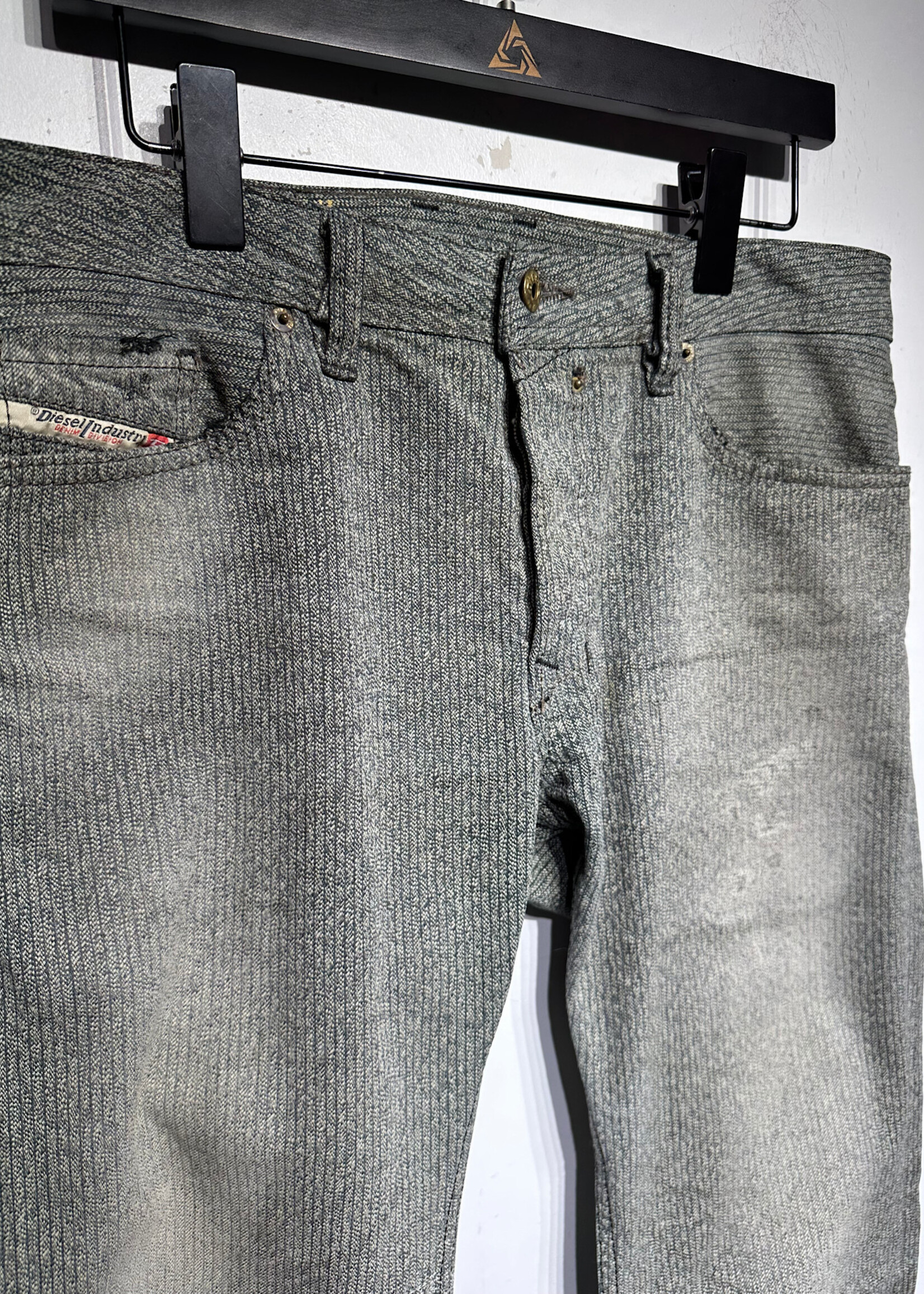 Diesel Safado Slim Straight Green Jeans AS IS 31