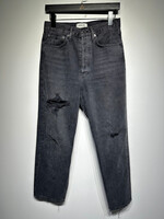 Agolde Black Distressed Jeans 25