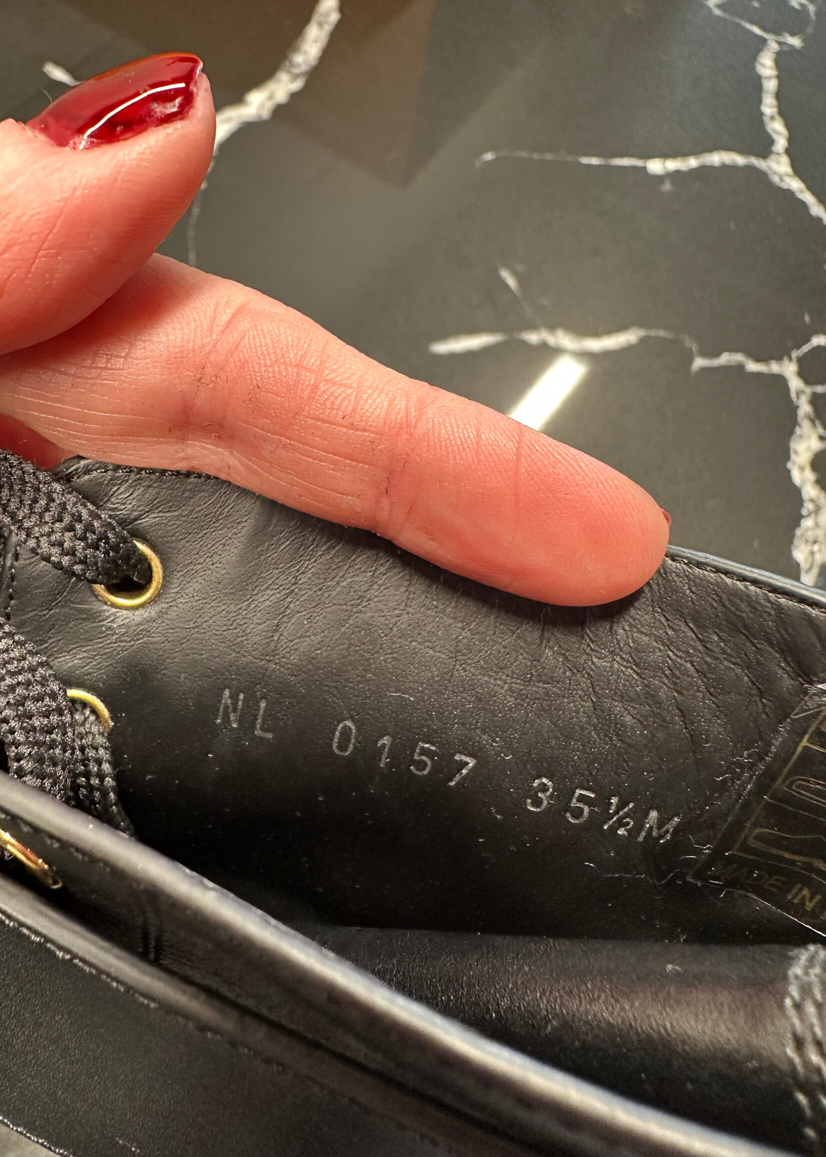 Louis Vuitton Wonderland Combat Boots 35/5