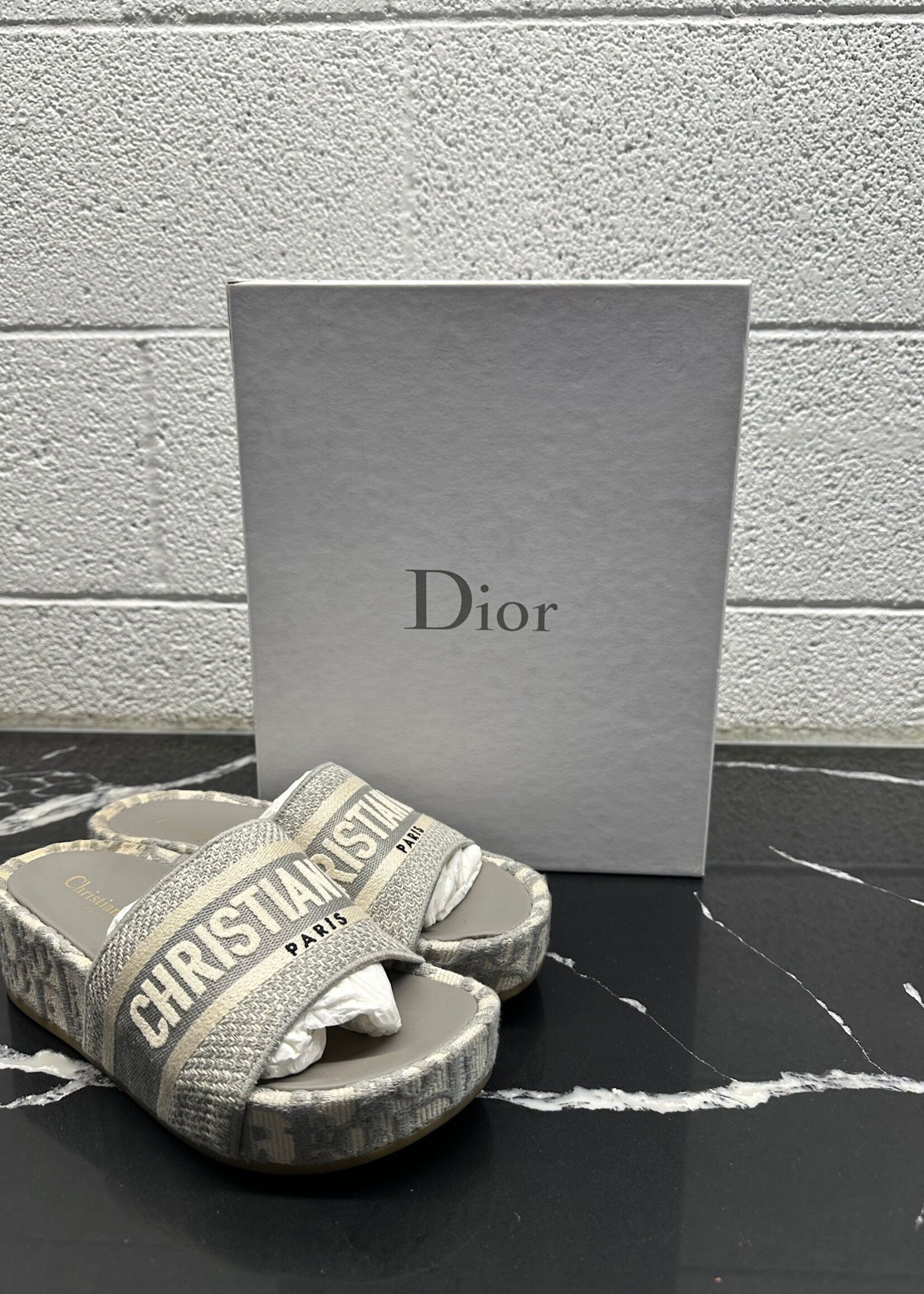 Dior Platform 'D-Way' Sandals 35/5