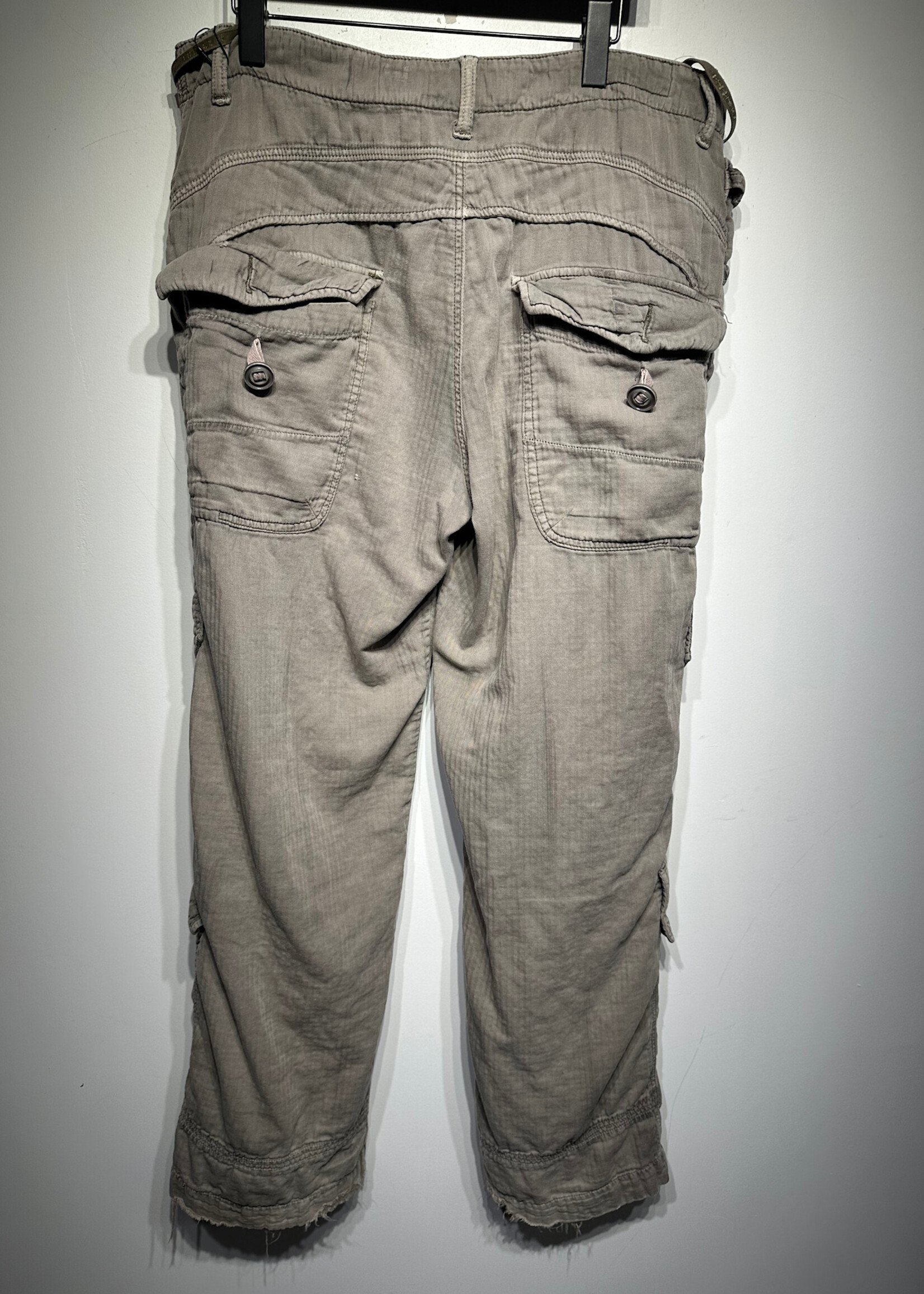 Z Brand Grey Y2k Cargo Pants Unisex 36
