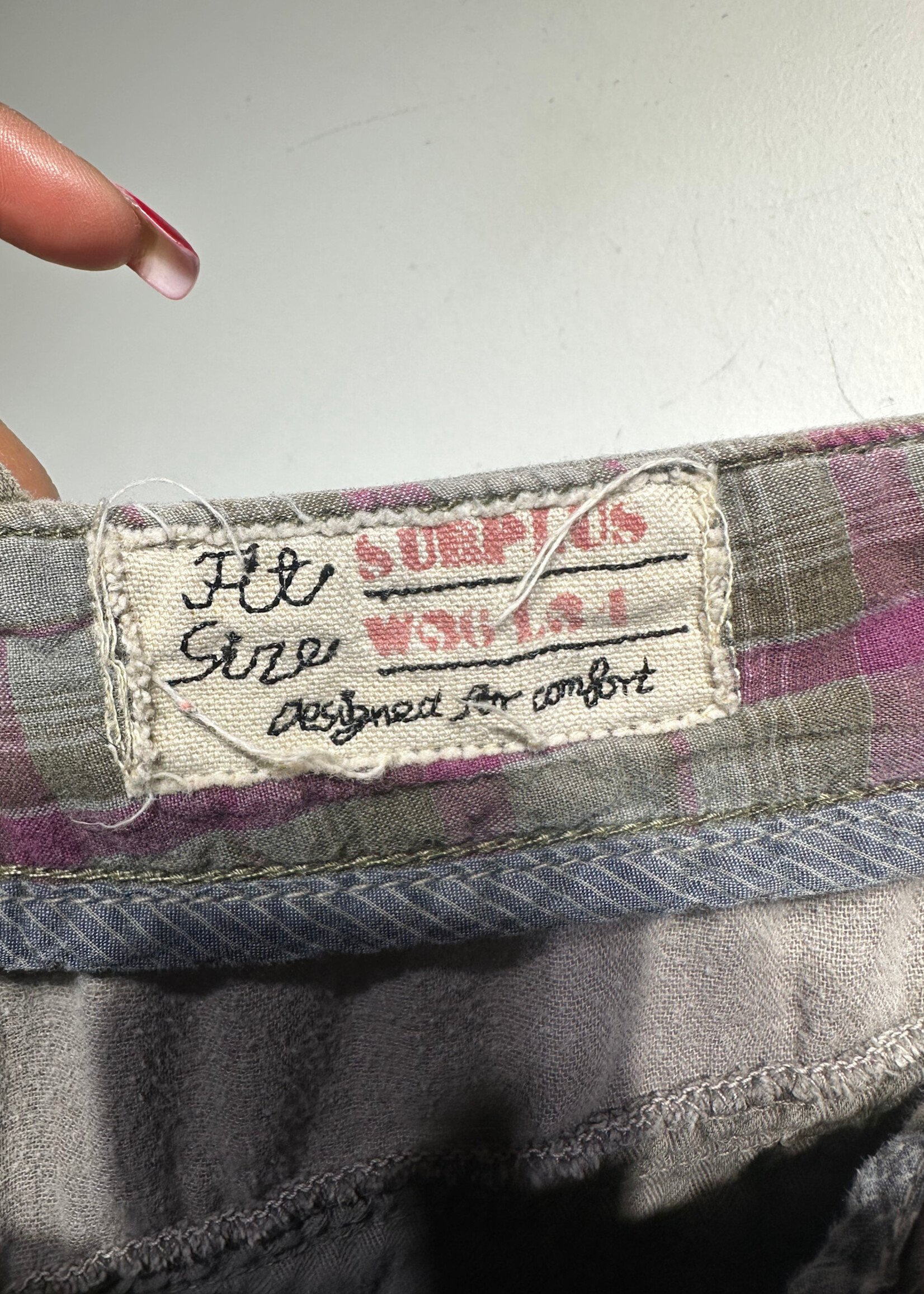 Z Brand Grey Y2k Cargo Pants Unisex 36