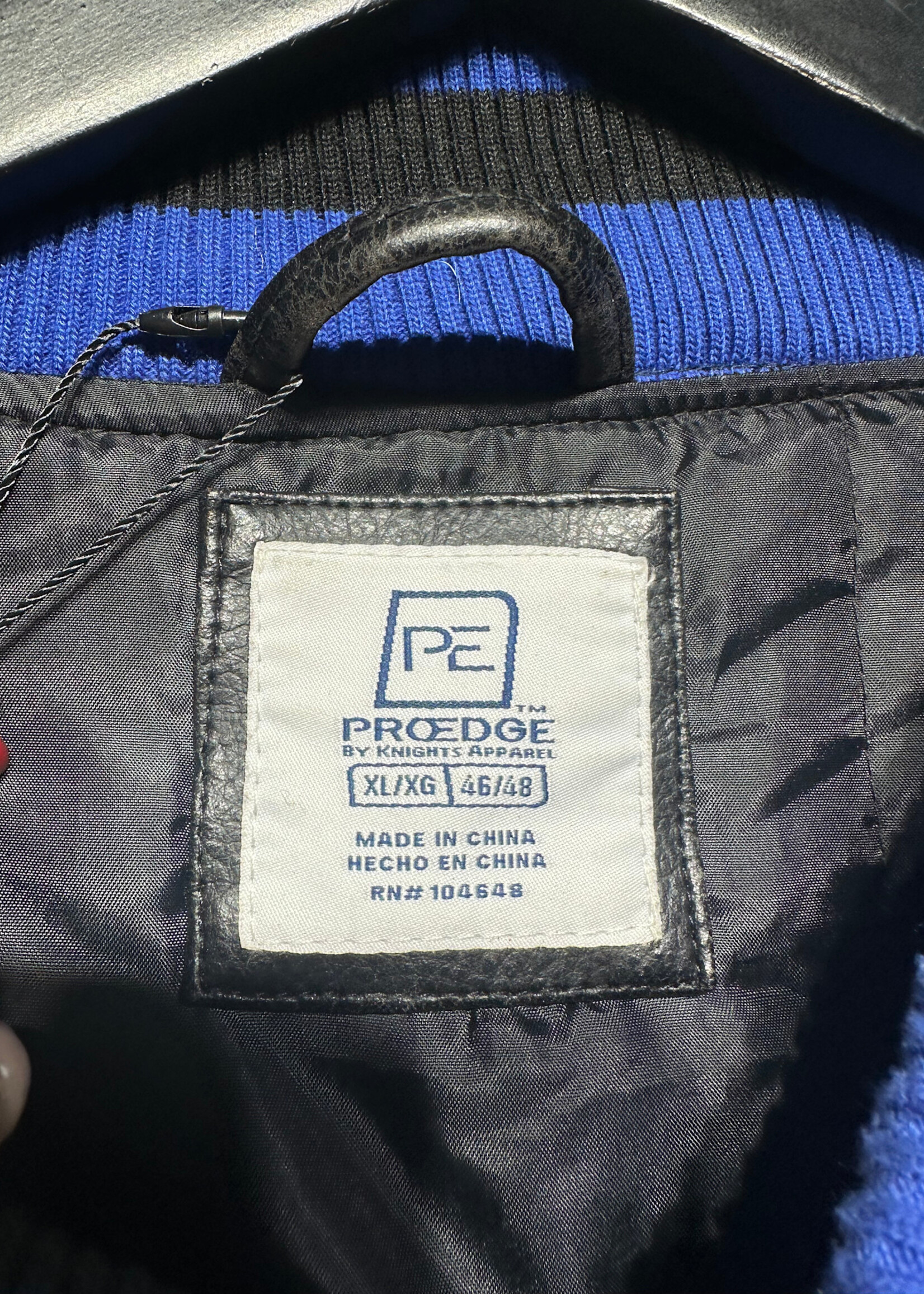 PRODEGE KANSAS FAUX LEAHTER JACKET XL