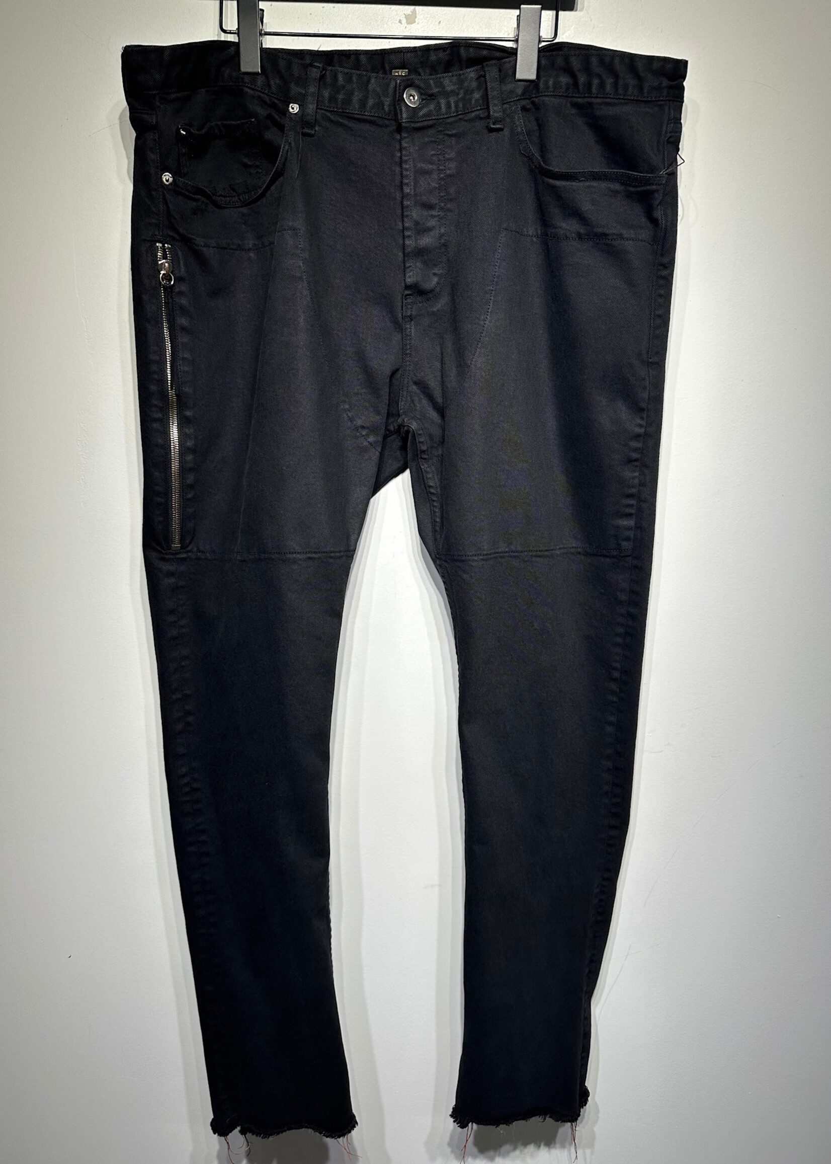 424 Black Zipper Jeans Masc 40