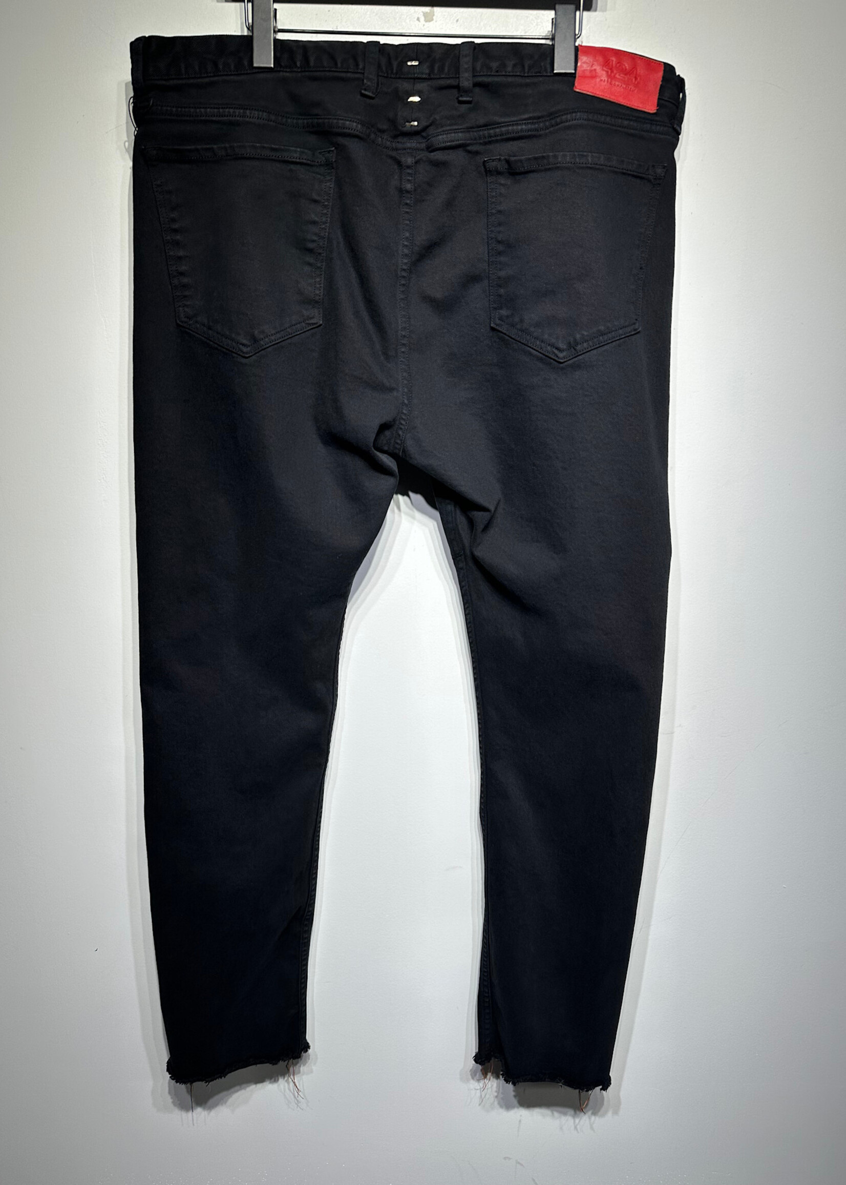 424 Black Zipper Jeans Masc 40