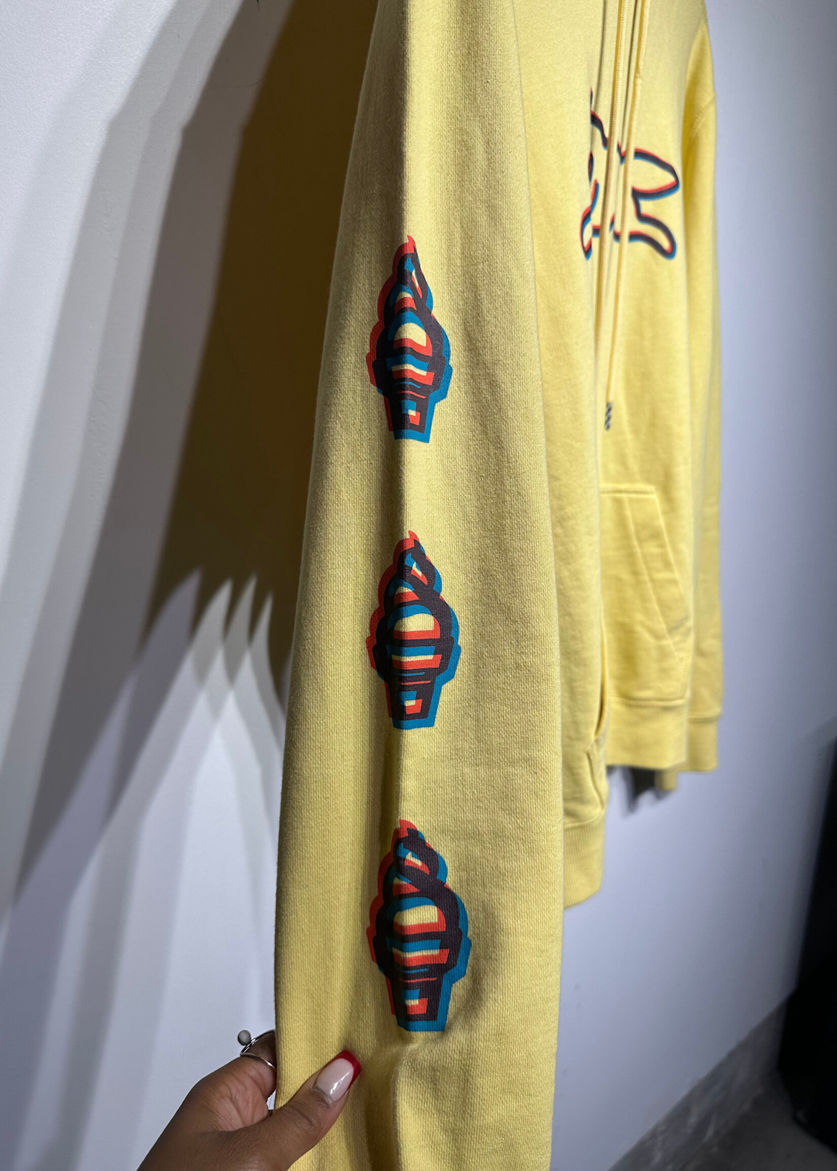 NWT Ice Cream Yellow Hoodie M