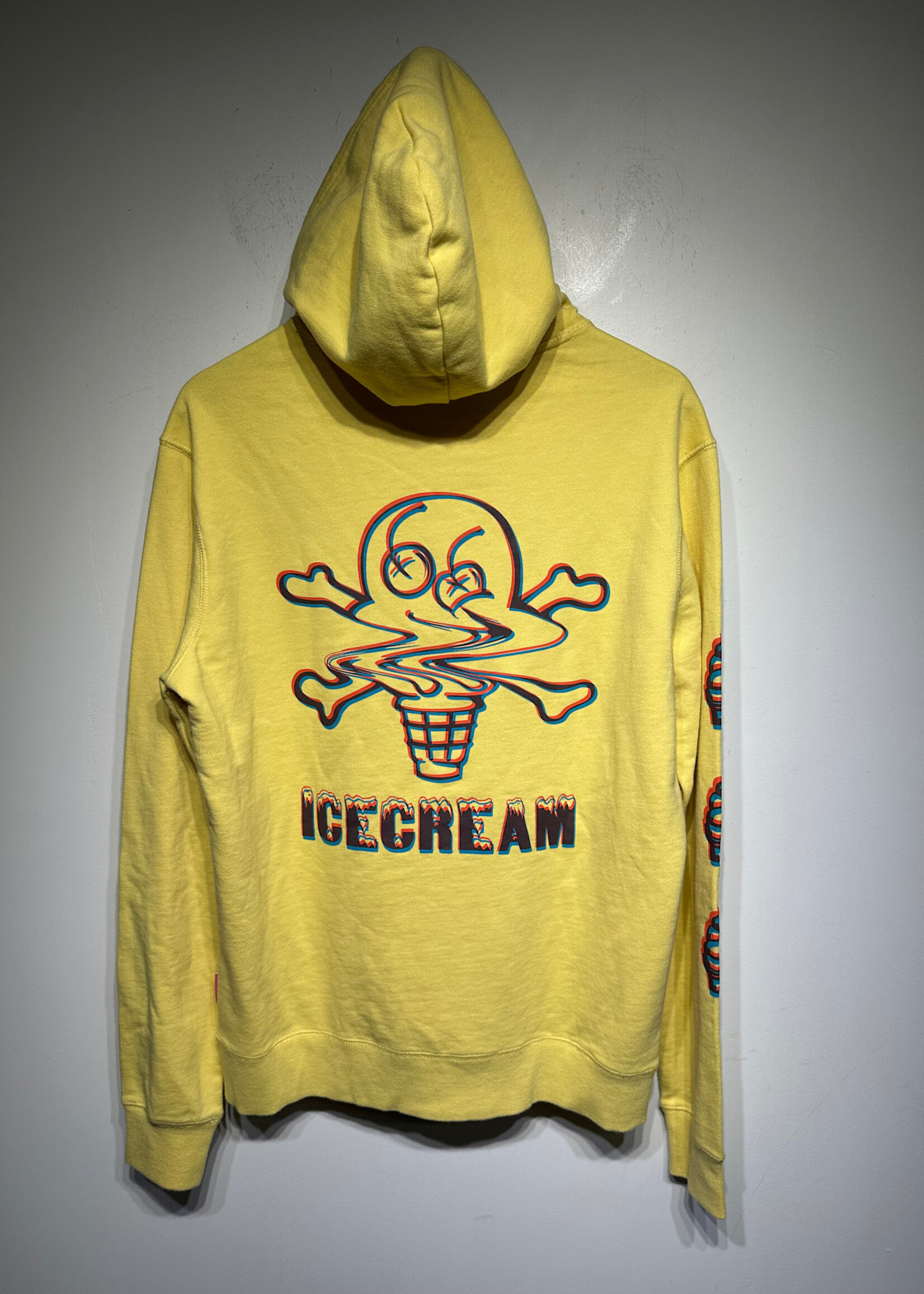 NWT Ice Cream Yellow Hoodie M