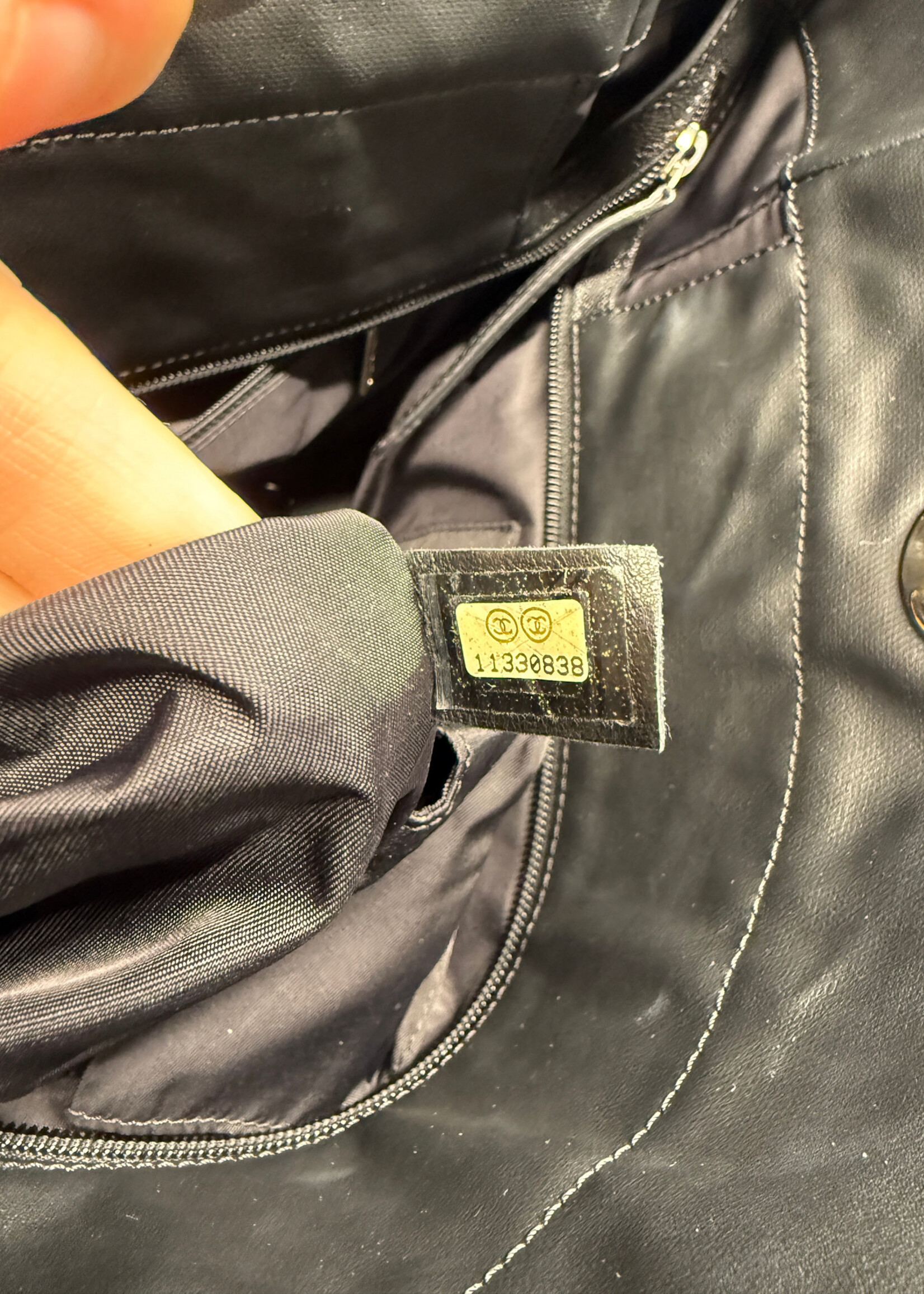 Chanel Coated Canvas Quilted 'Paris Biarritz' Tote