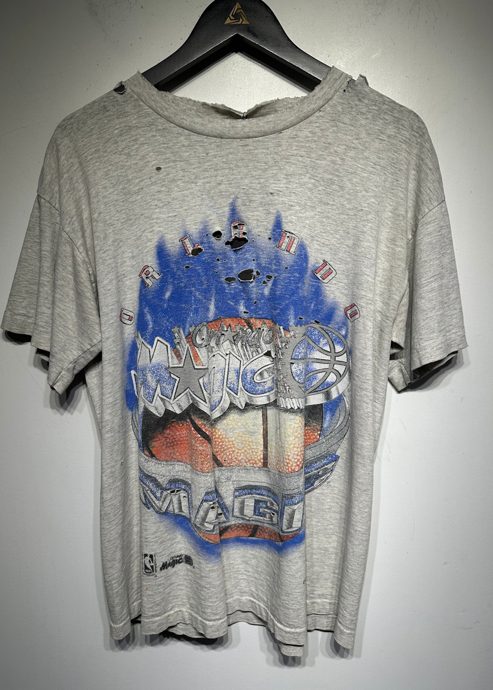 ORLANDO MAGIC ULTRA DISTRESSED TEE L