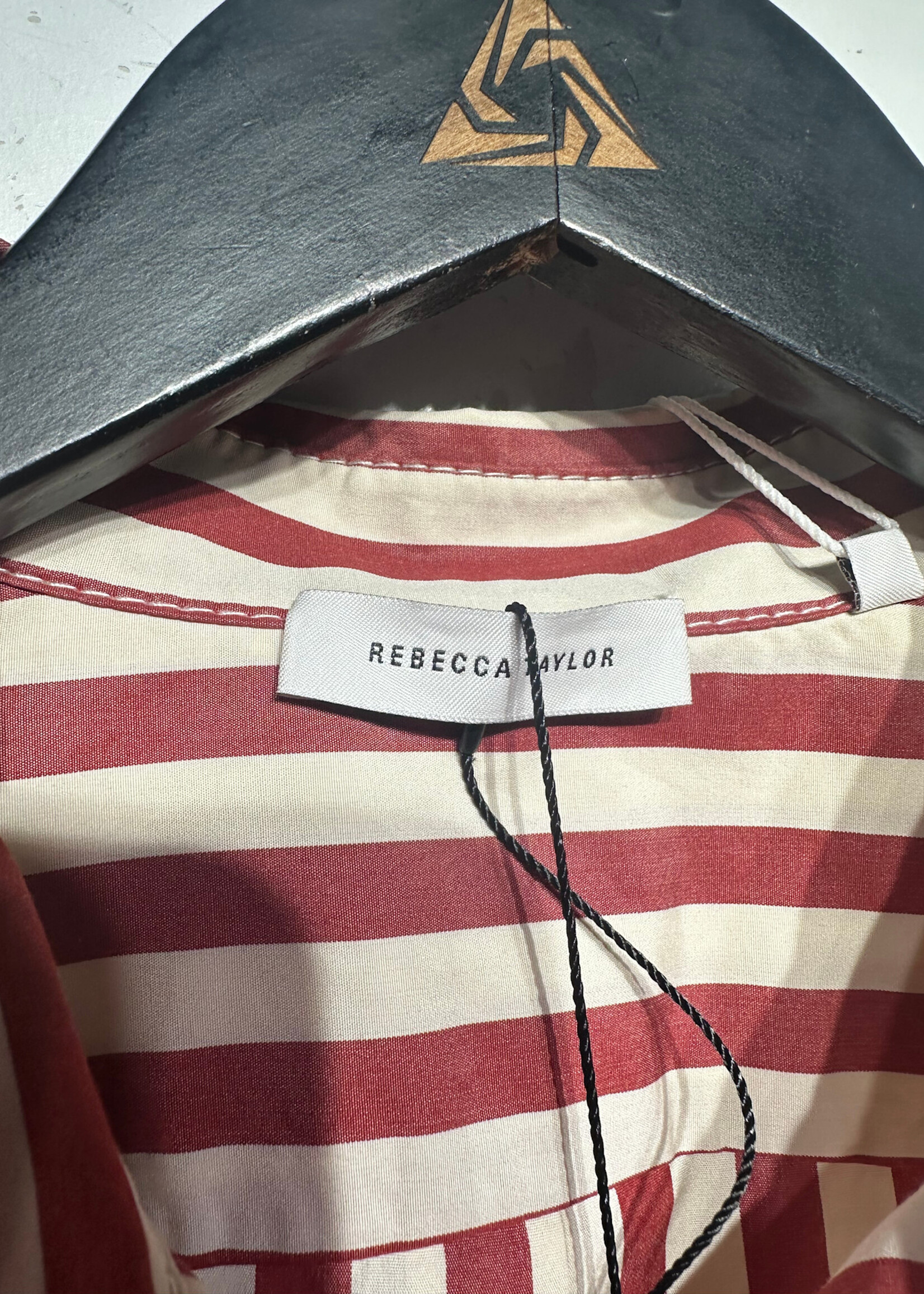 NWT Rebecca Taylor Red Stripe B/U S