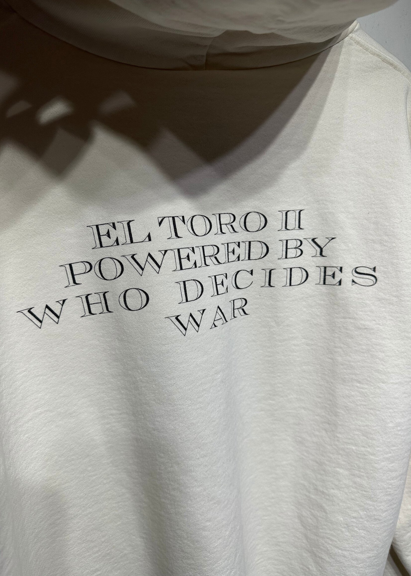 Who Decides War El Toro Hoodie L