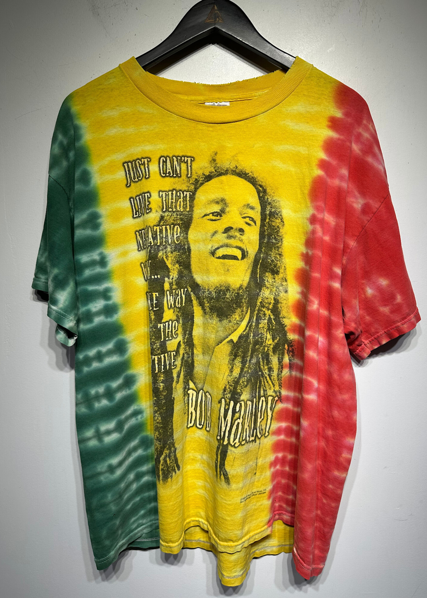 BOB MARLEY 1999 TIE DYE TEE XL