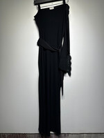 Vintage Charlotte Russe Black One Sleeve Jumpsuit L