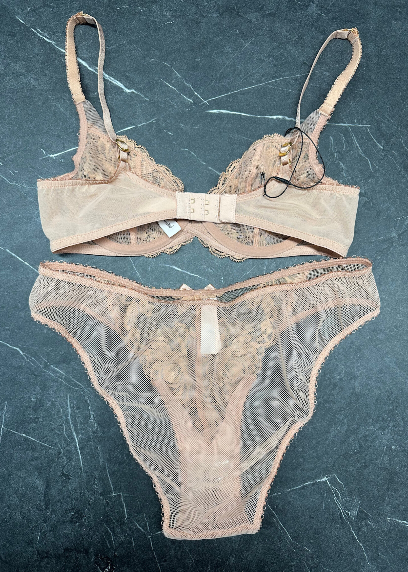 Agent Provocateur Nude Lace Set S/32C
