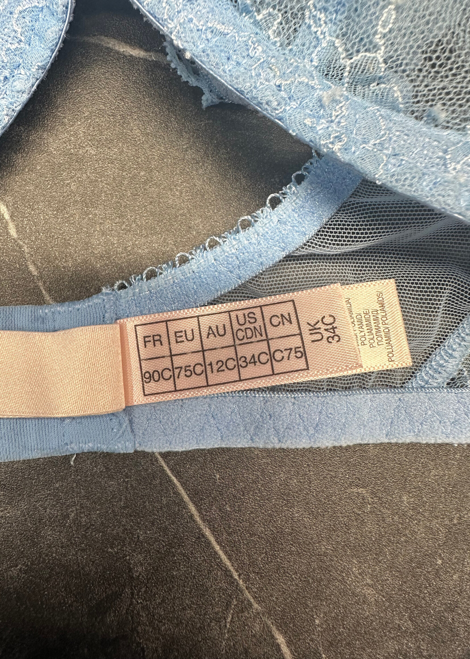 Agent Provocateur Baby Blue Lace Set S/34C