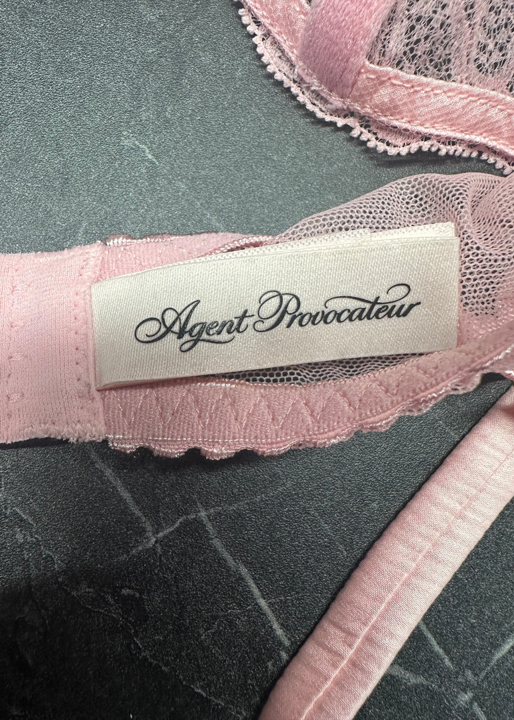 Agent Provocateur Baby Pink Lace 2 Piece Set S/34C