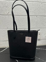 NWT KATE SPADE BLACK SPARKLE BAG OS