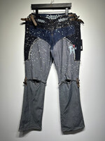 AKADEMIKS LOWRISE REWORKED JEANS 36