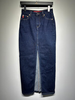 Guess 2000s Dark Wash Maxi Skirt 26