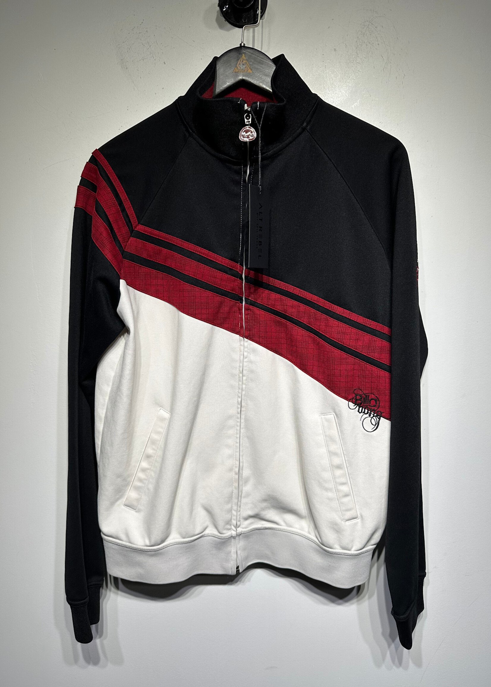 Billabong y2K White Red Black Zip Jacket L