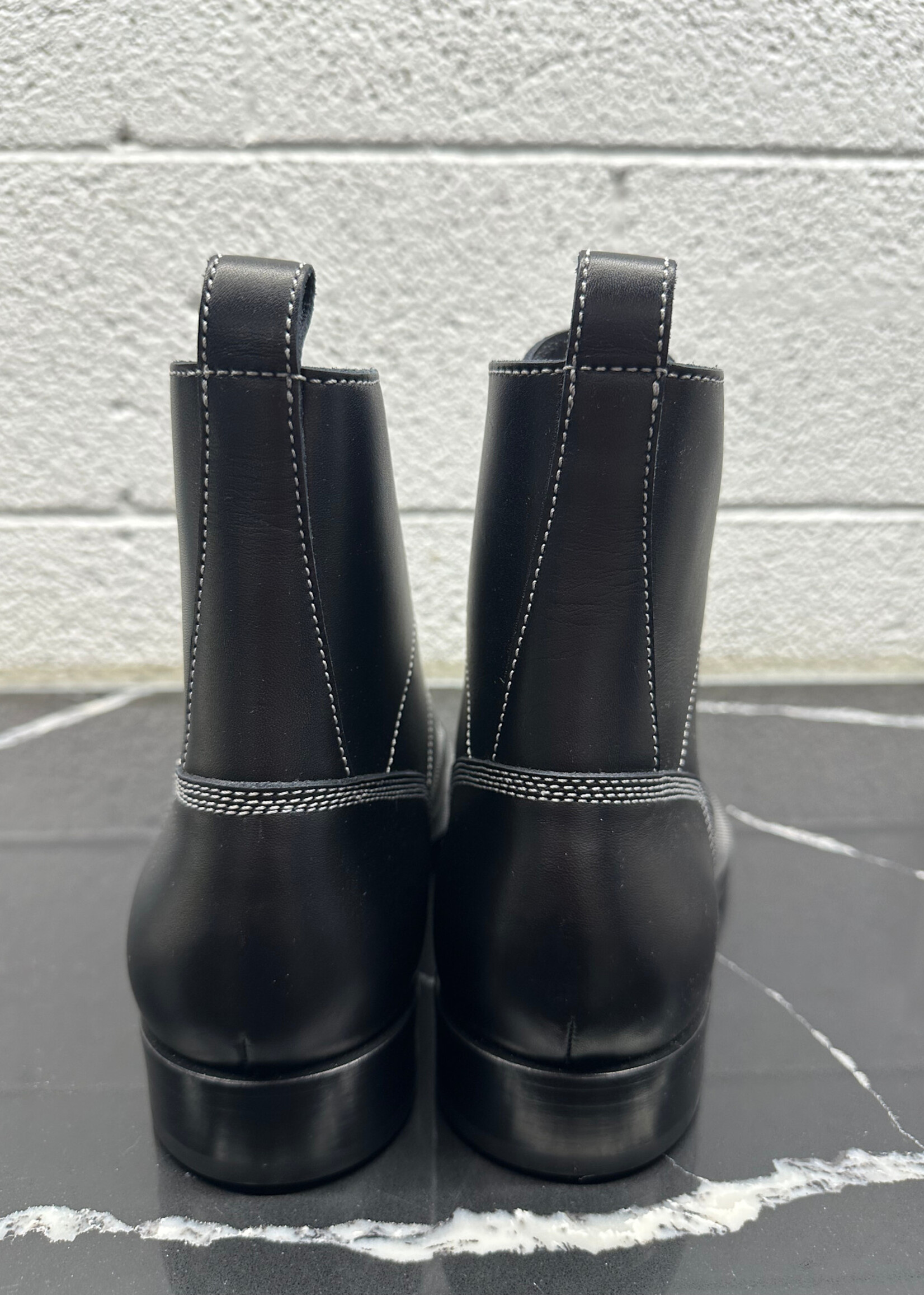 Loewe Contrast Stitch Lace Up Boots Fem 8.5 Masc 7