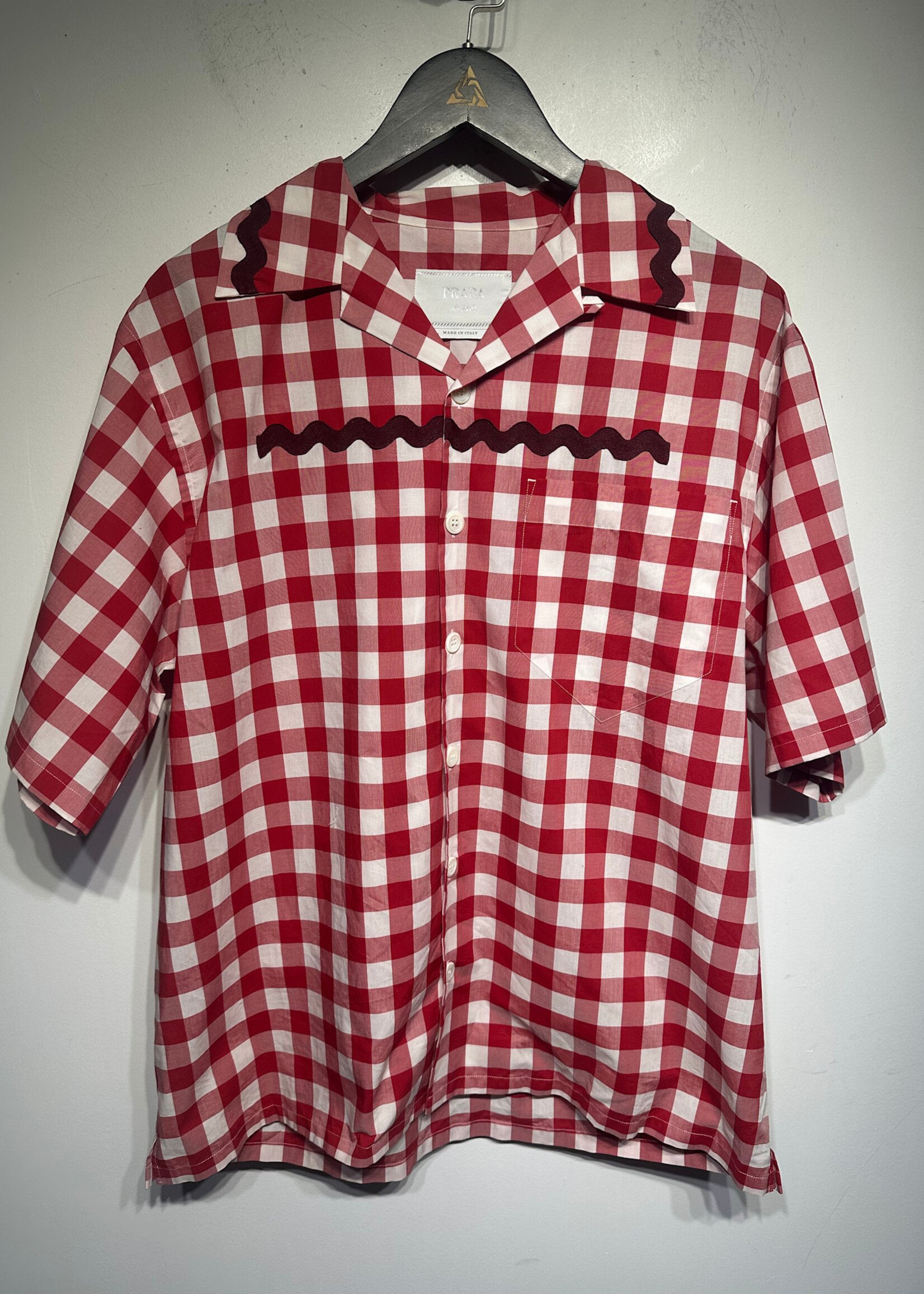 Prada x Raf Simons SS 23 Plaid BU Masc L