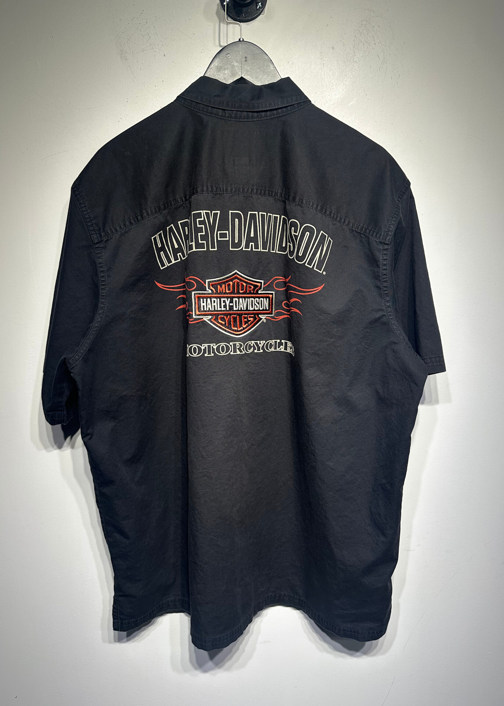 Harley davidson Black Crest Logo B/U Tee Masc XL
