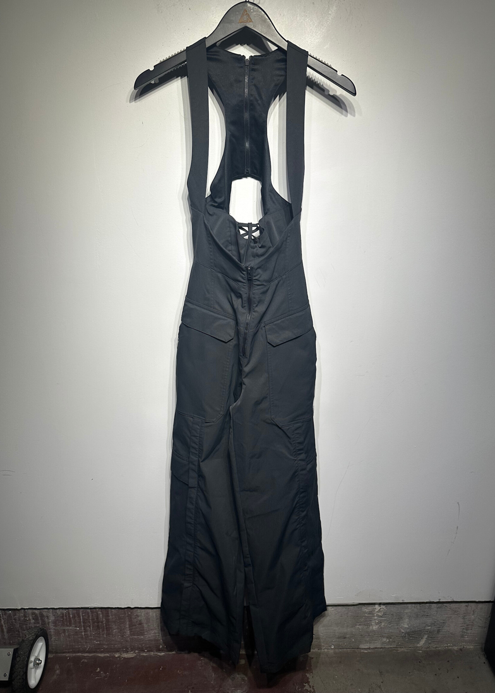 NWT Jordan Brand Dark Grey Baggy Overalls Fem S