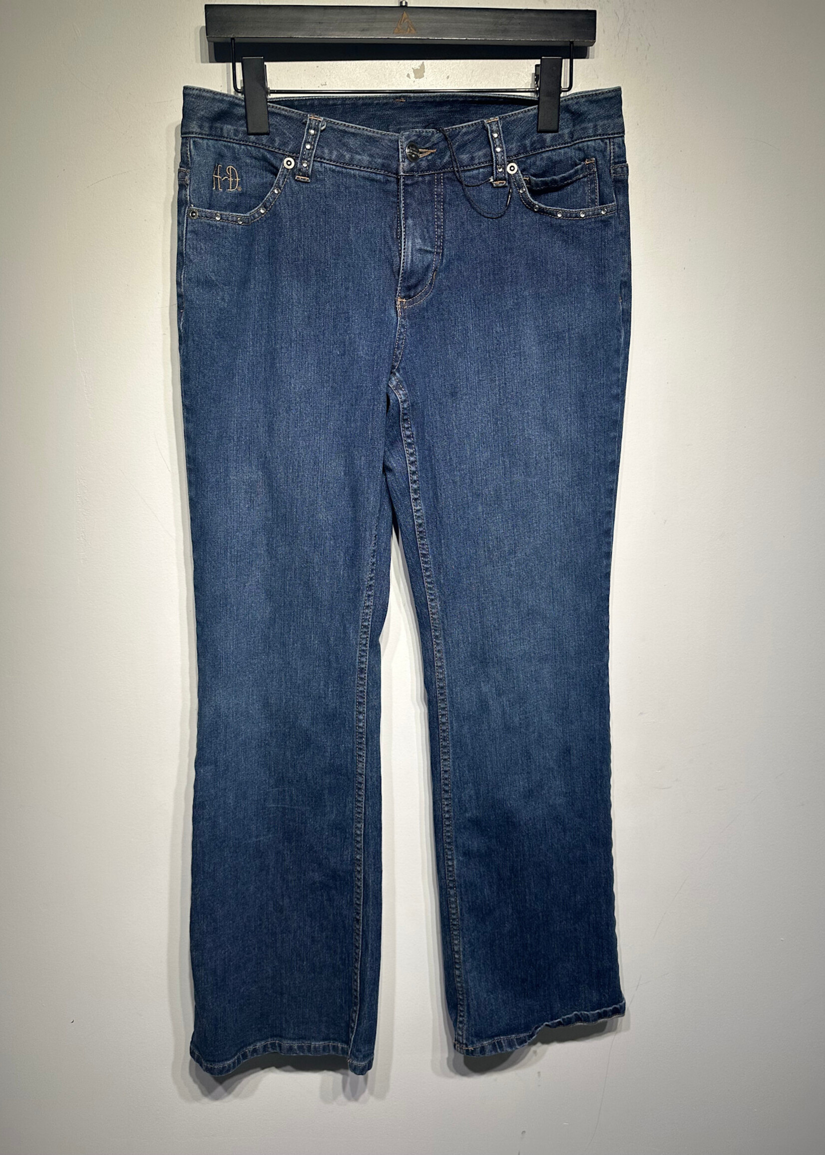 Harley Embroidered Logo Jeans Fem 30