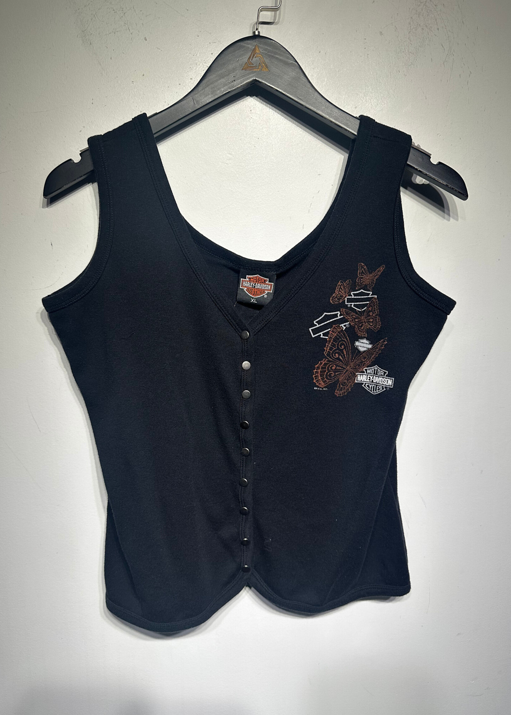 Harley Auburn CA Button Tank XL