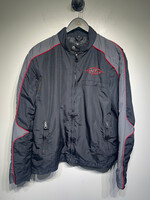 Harley Black Red Nylon Biker Jacket XXL