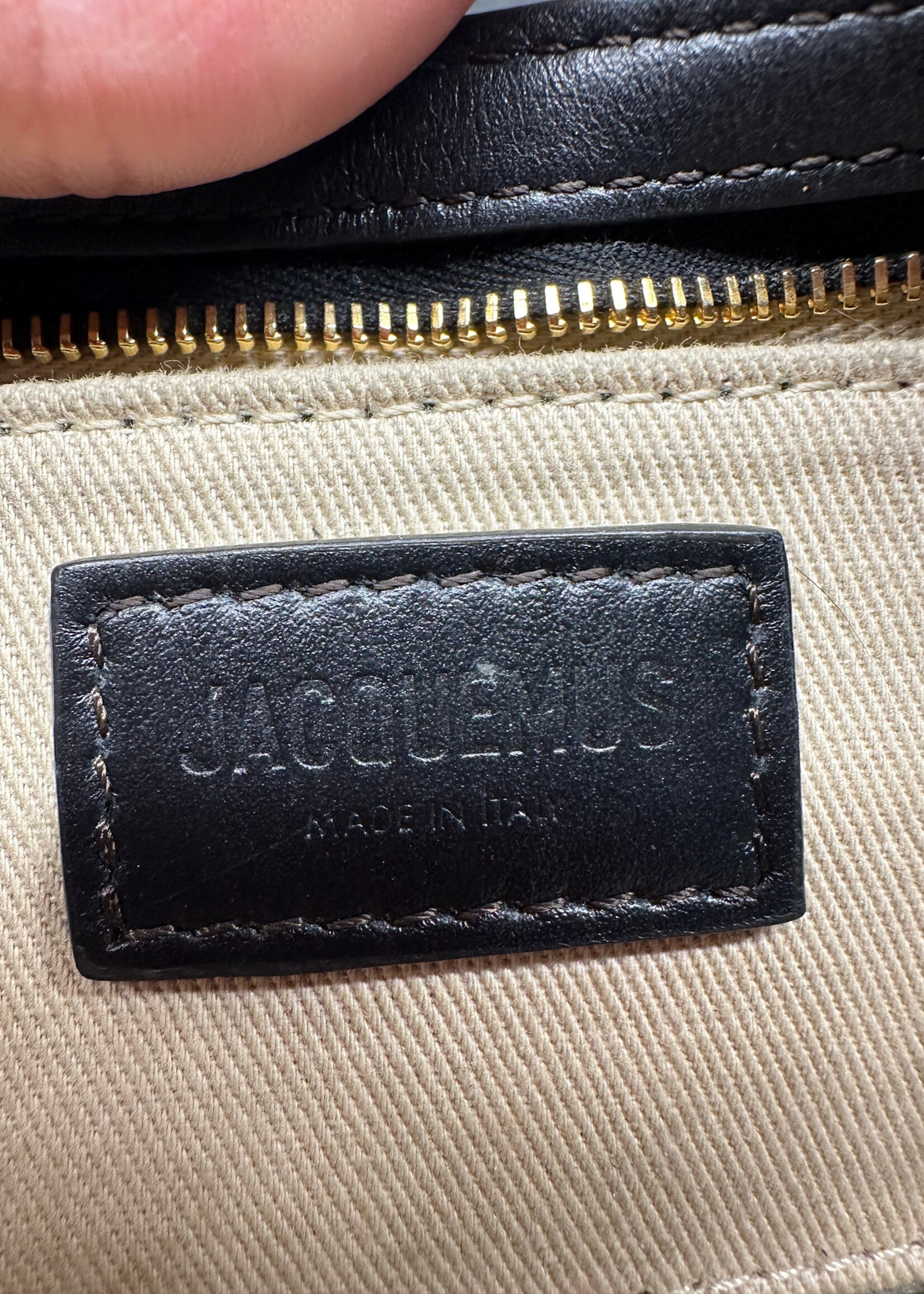 Jacquemus Leather Bisou Perle Purse AS IS OS