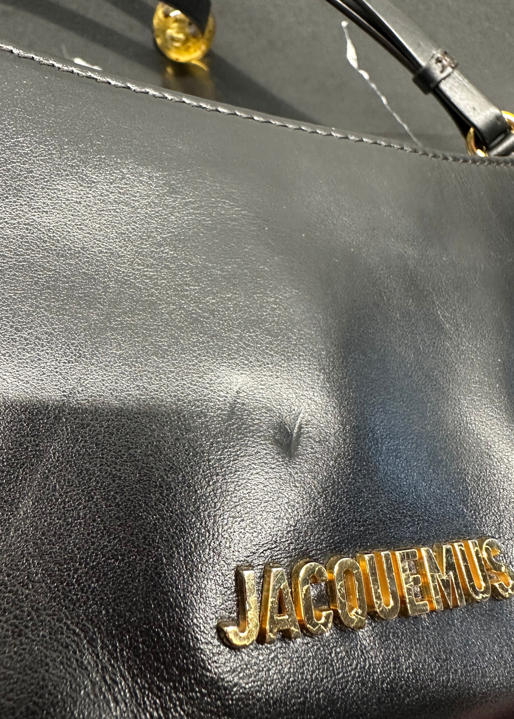 Jacquemus Leather Bisou Perle Purse AS IS OS